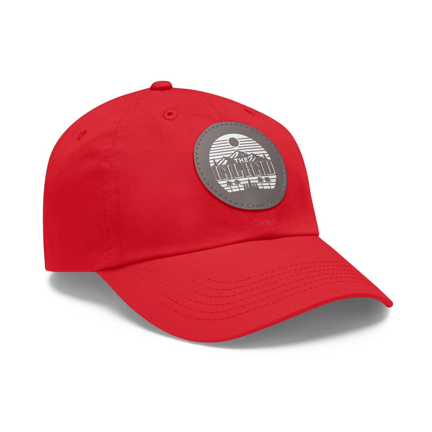 🔥 THE INLAND™ Leather Patch Dad Hat – For Real Ones Only 🔥