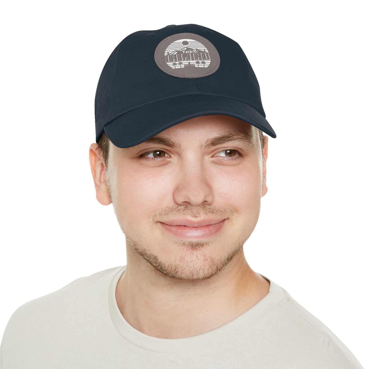 🔥 THE INLAND™ Leather Patch Dad Hat – For Real Ones Only 🔥