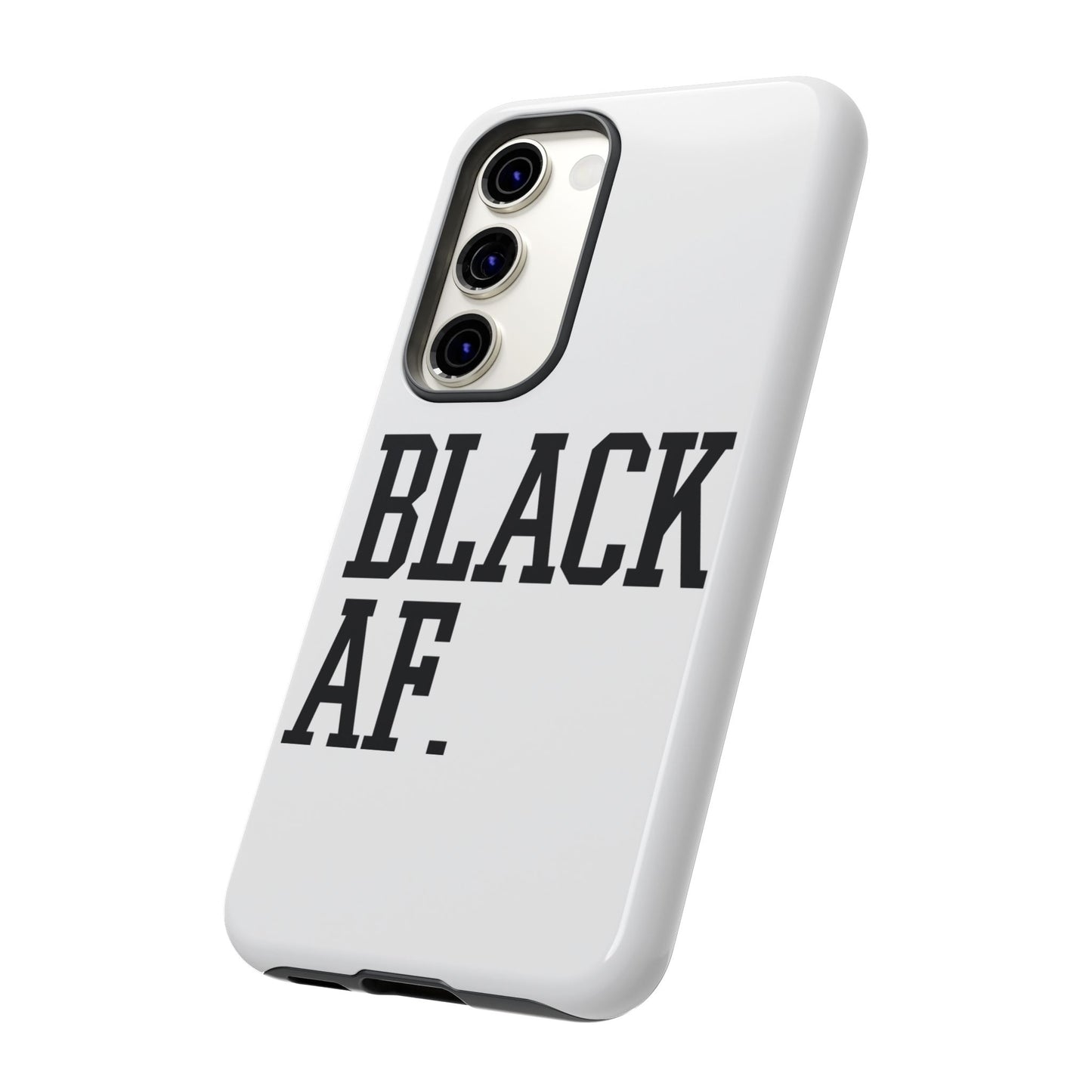 Black AF Phone Case | Bold Protective Case for iPhone & Android | Culture in Your Pocket