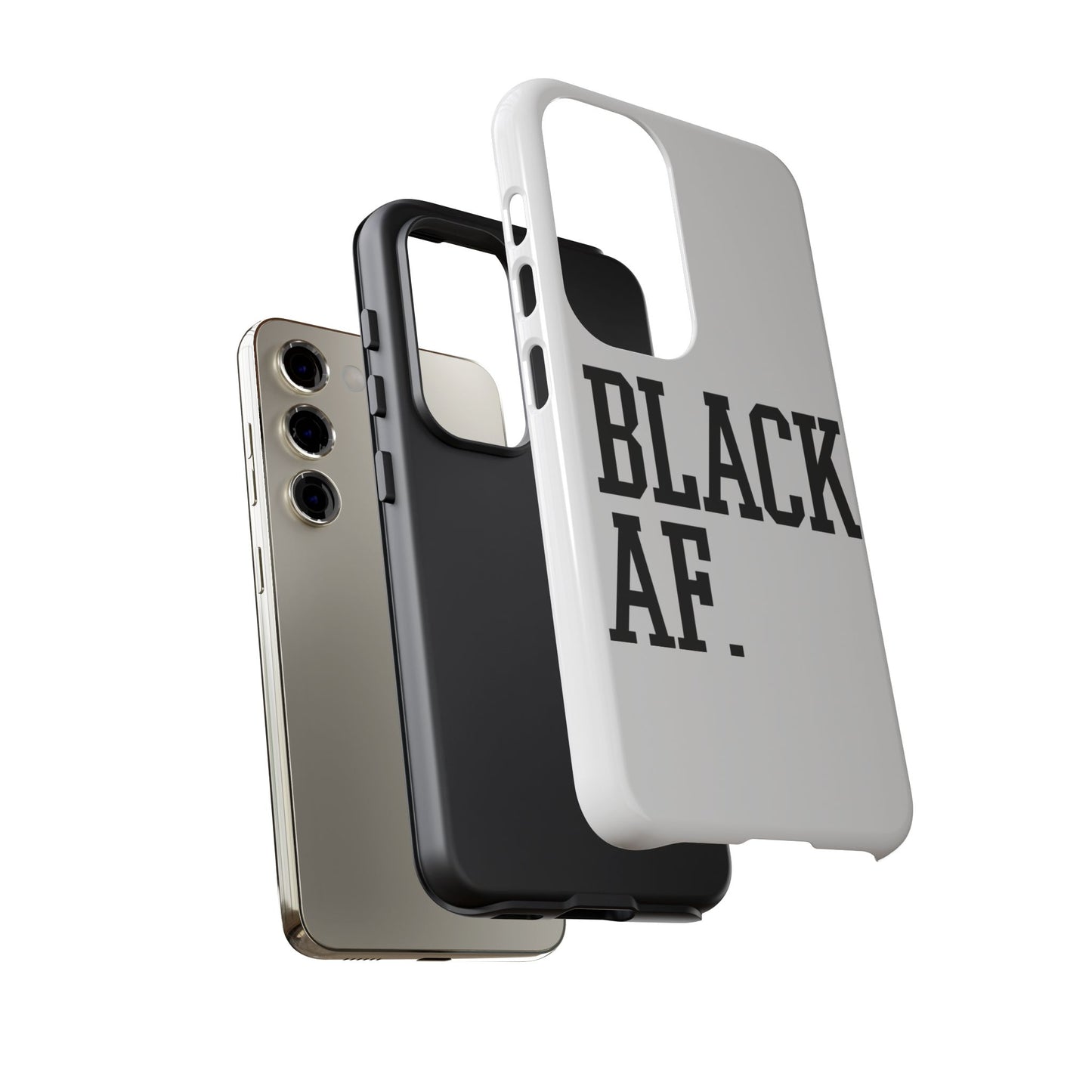 Black AF Phone Case | Bold Protective Case for iPhone & Android | Culture in Your Pocket