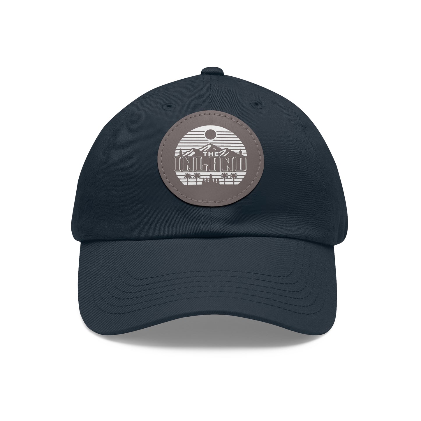 🔥 THE INLAND™ Leather Patch Dad Hat – For Real Ones Only 🔥