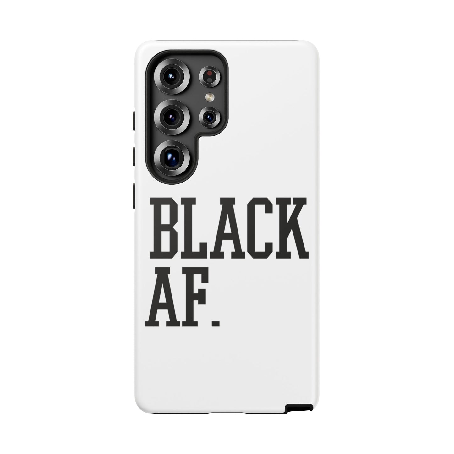 Black AF Phone Case | Bold Protective Case for iPhone & Android | Culture in Your Pocket
