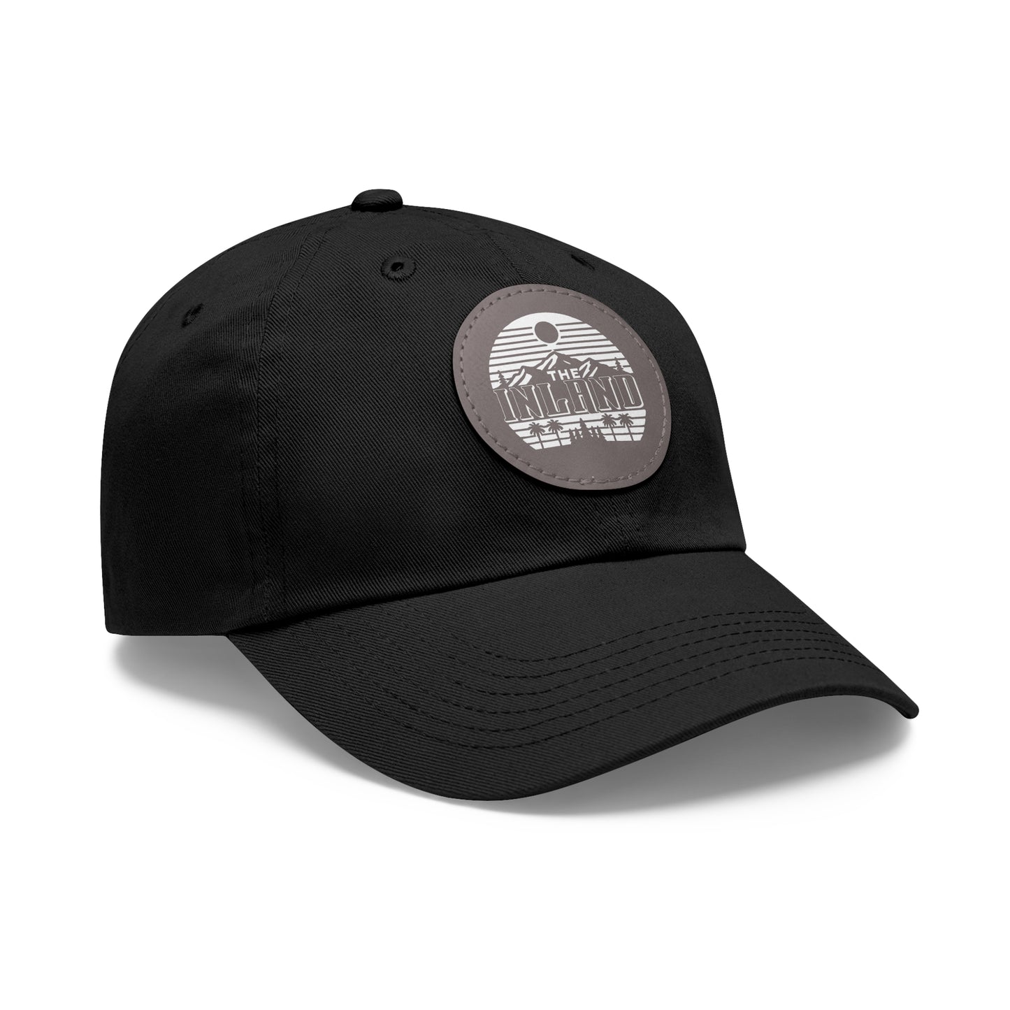🔥 THE INLAND™ Leather Patch Dad Hat – For Real Ones Only 🔥