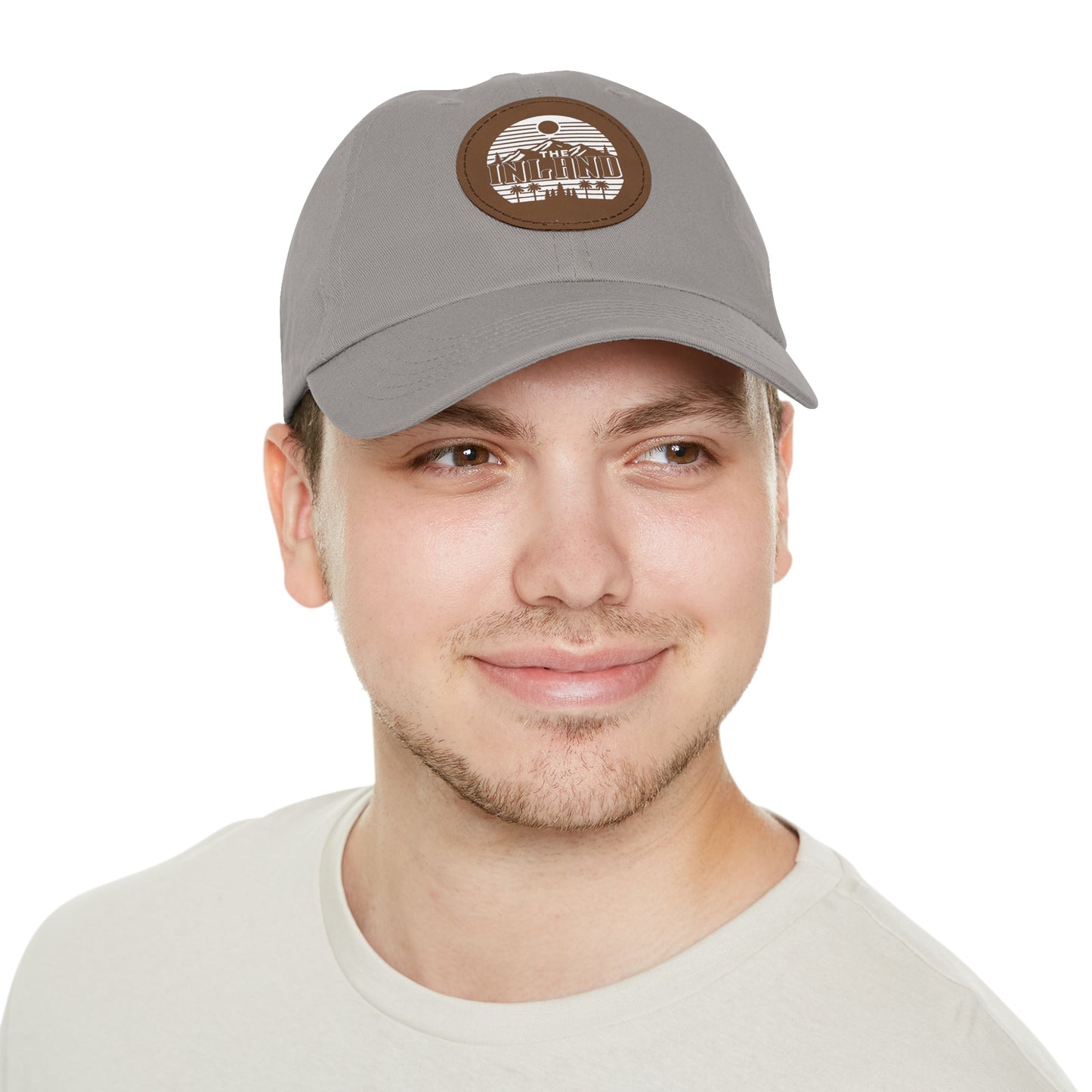 🔥 THE INLAND™ Leather Patch Dad Hat – For Real Ones Only 🔥