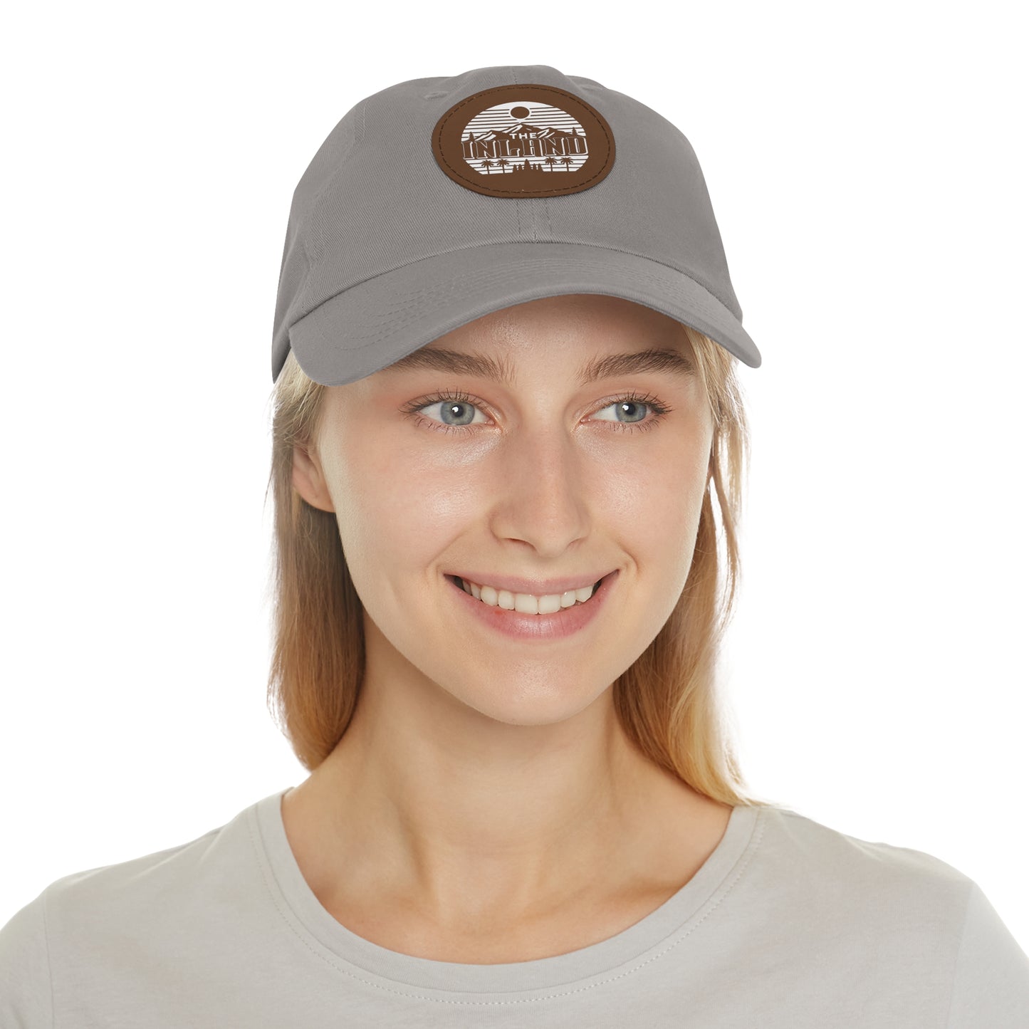 🔥 THE INLAND™ Leather Patch Dad Hat – For Real Ones Only 🔥