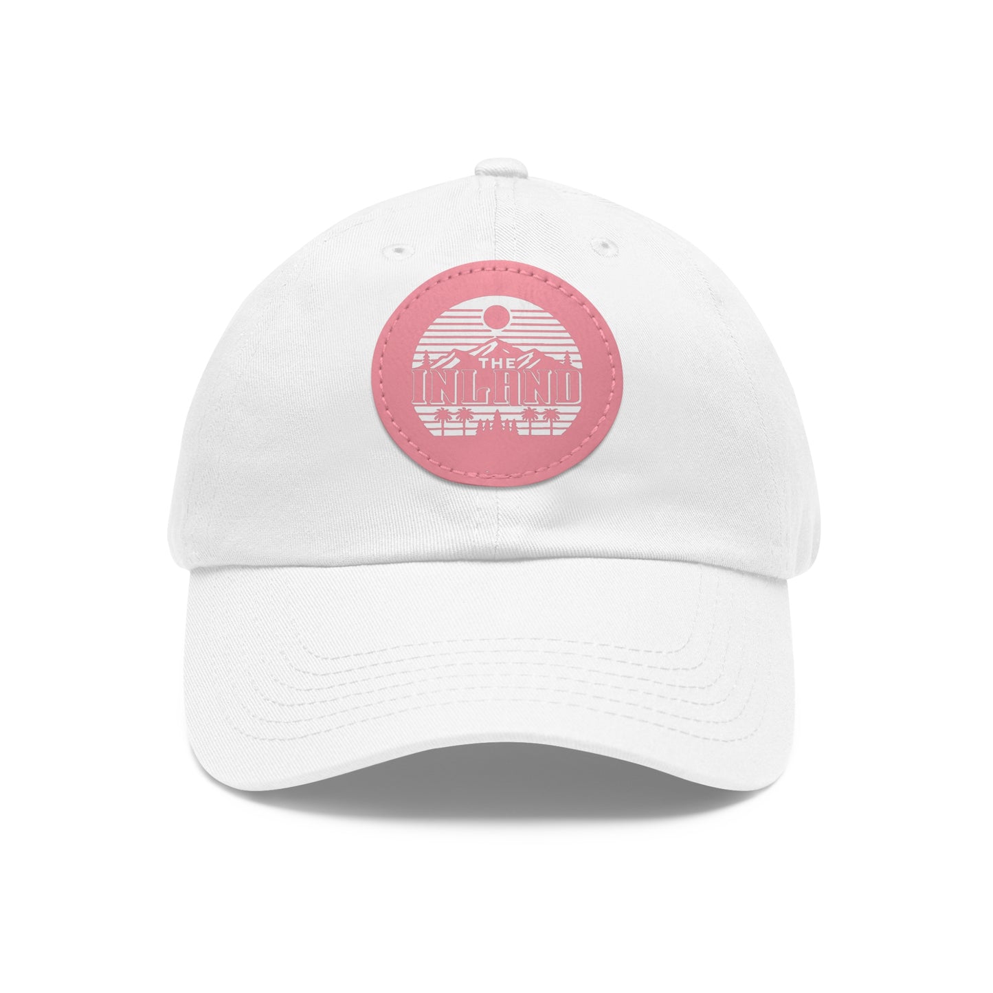 🔥 THE INLAND™ Leather Patch Dad Hat – For Real Ones Only 🔥
