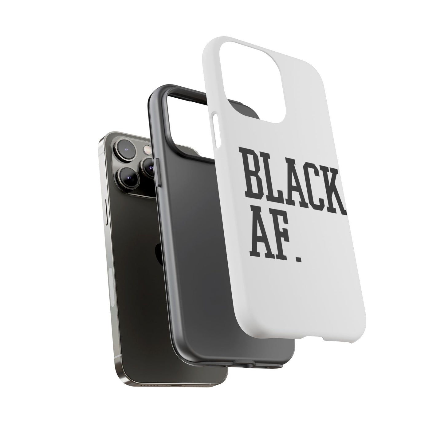 Black AF Phone Case | Bold Protective Case for iPhone & Android | Culture in Your Pocket