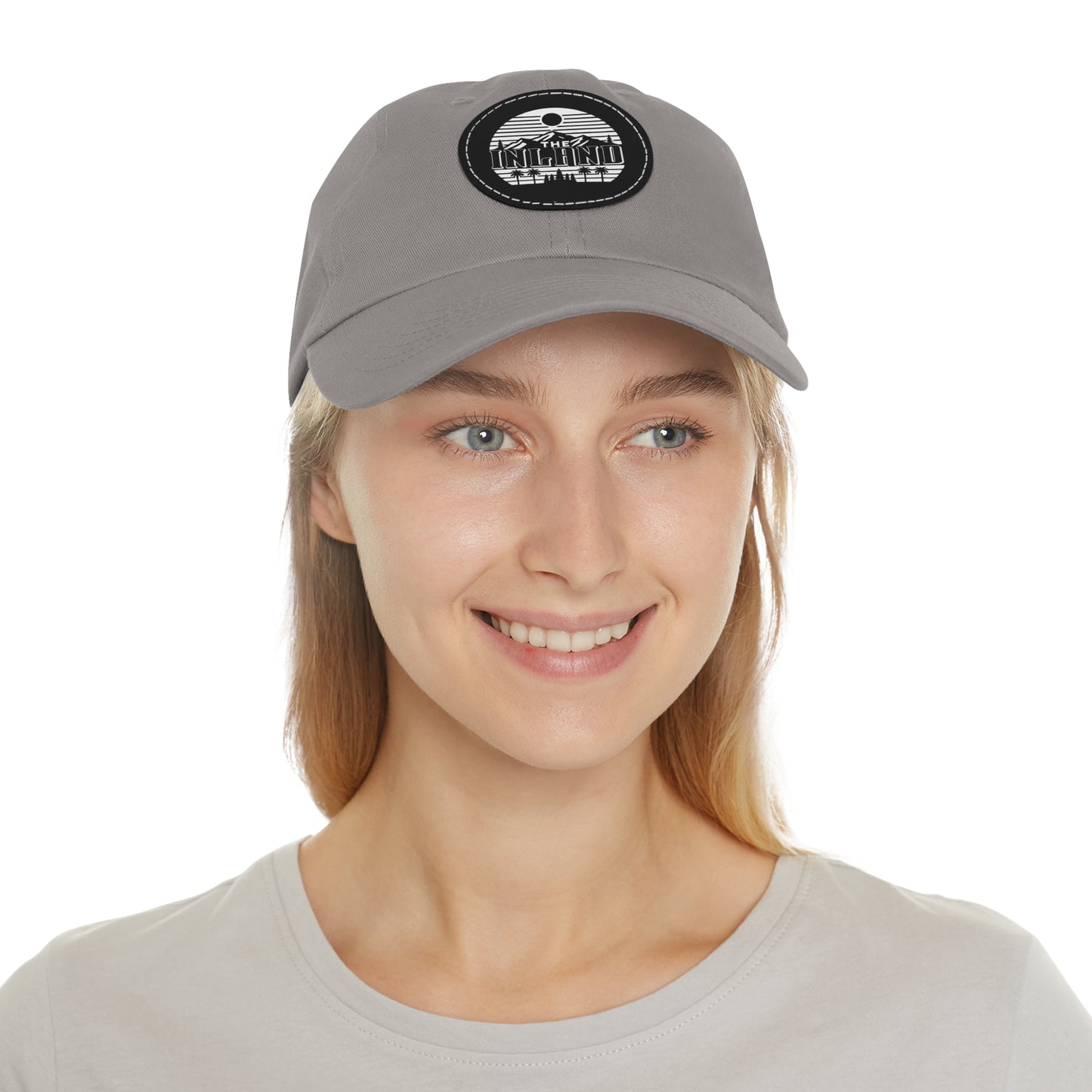 🔥 THE INLAND™ Leather Patch Dad Hat – For Real Ones Only 🔥