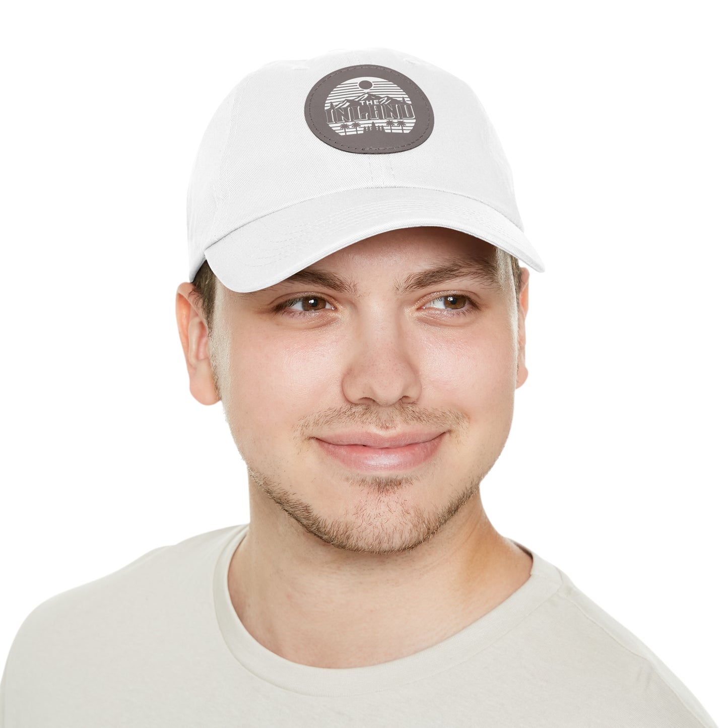 🔥 THE INLAND™ Leather Patch Dad Hat – For Real Ones Only 🔥