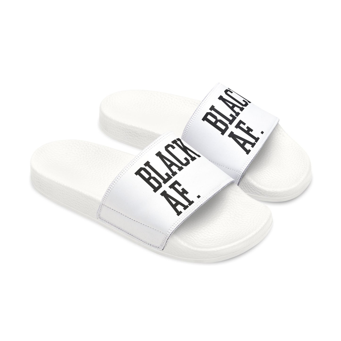 BLACK AF Removable-Strap Men’s Sandals | Bold Comfort Meets Unapologetic Culture