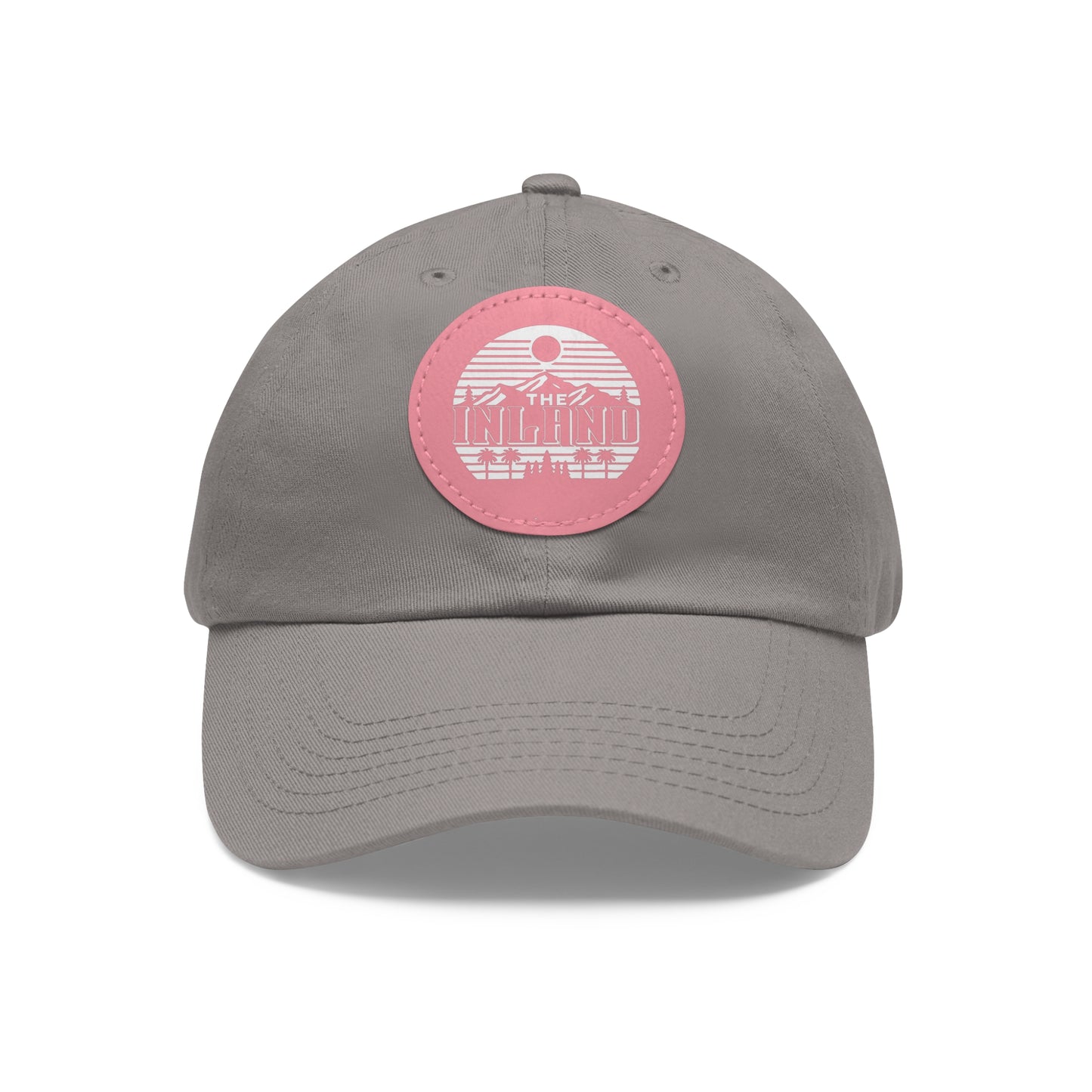 🔥 THE INLAND™ Leather Patch Dad Hat – For Real Ones Only 🔥