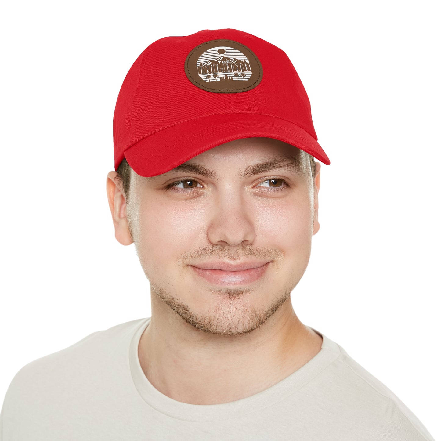🔥 THE INLAND™ Leather Patch Dad Hat – For Real Ones Only 🔥