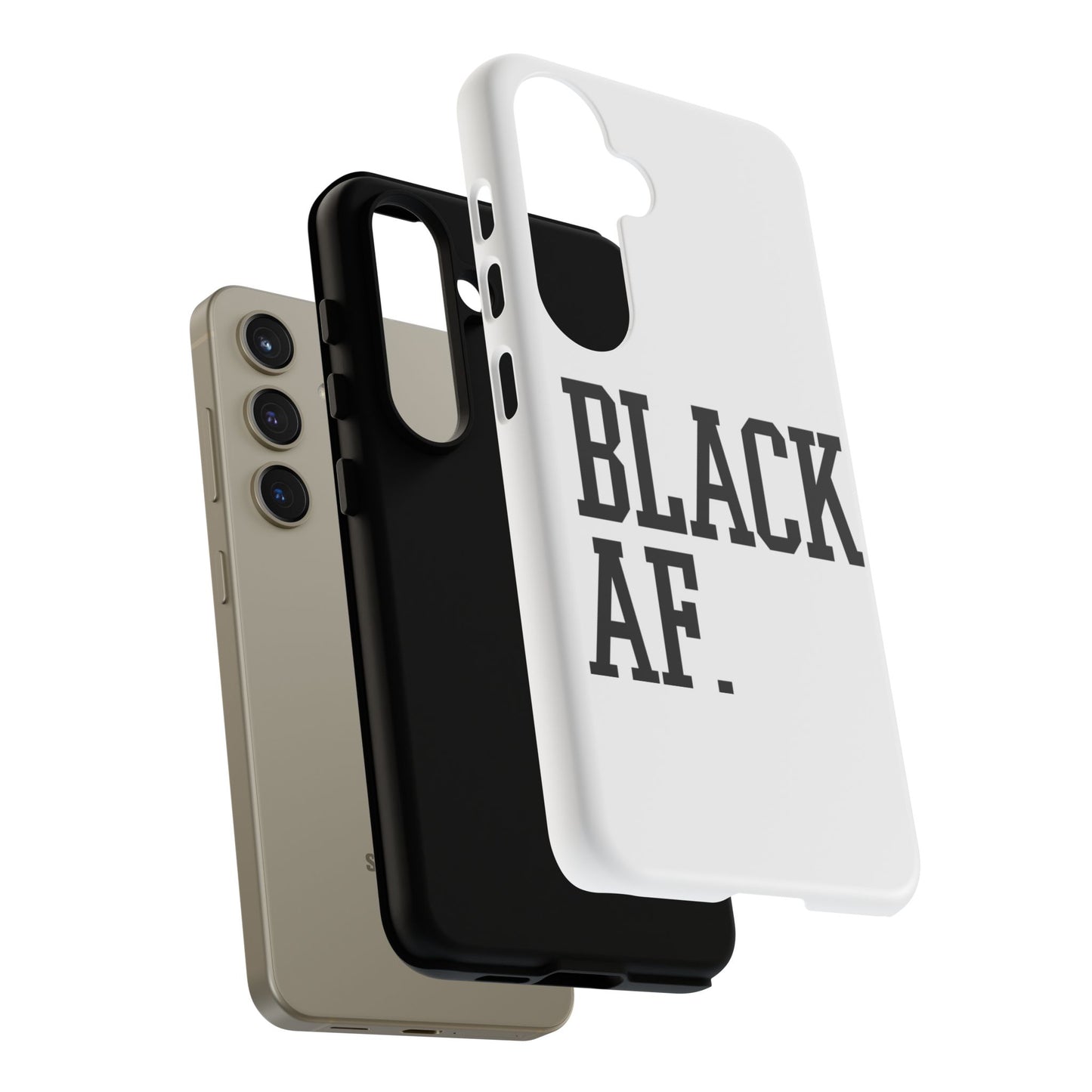 Black AF Phone Case | Bold Protective Case for iPhone & Android | Culture in Your Pocket