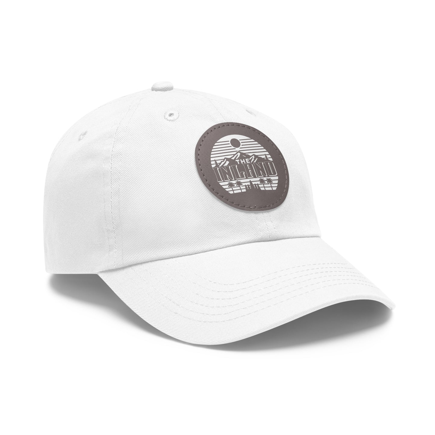 🔥 THE INLAND™ Leather Patch Dad Hat – For Real Ones Only 🔥