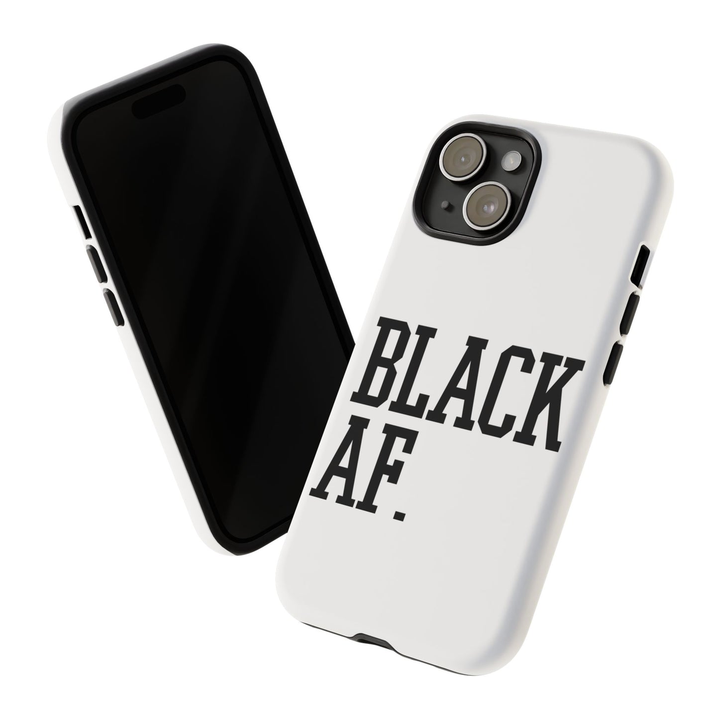 Black AF Phone Case | Bold Protective Case for iPhone & Android | Culture in Your Pocket