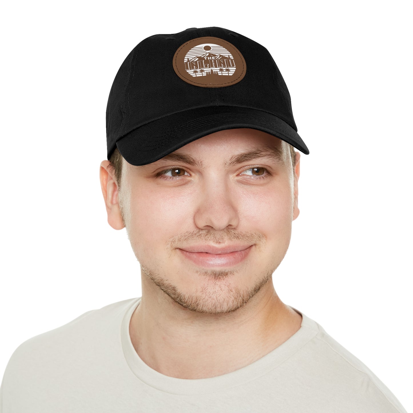 🔥 THE INLAND™ Leather Patch Dad Hat – For Real Ones Only 🔥