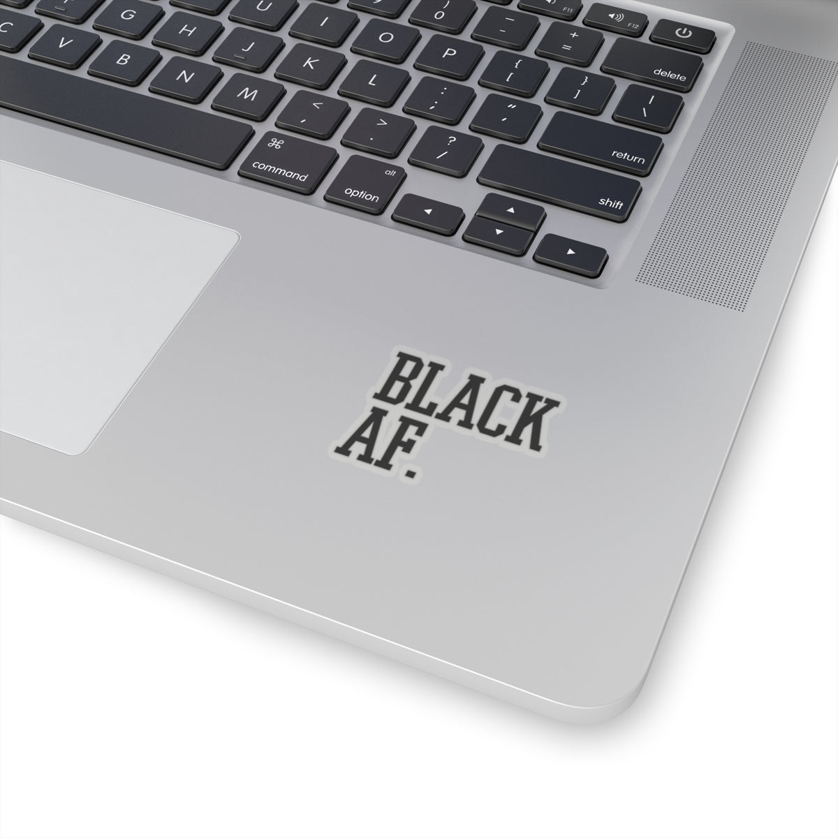 Personalized Black AF Kiss-Cut Stickers