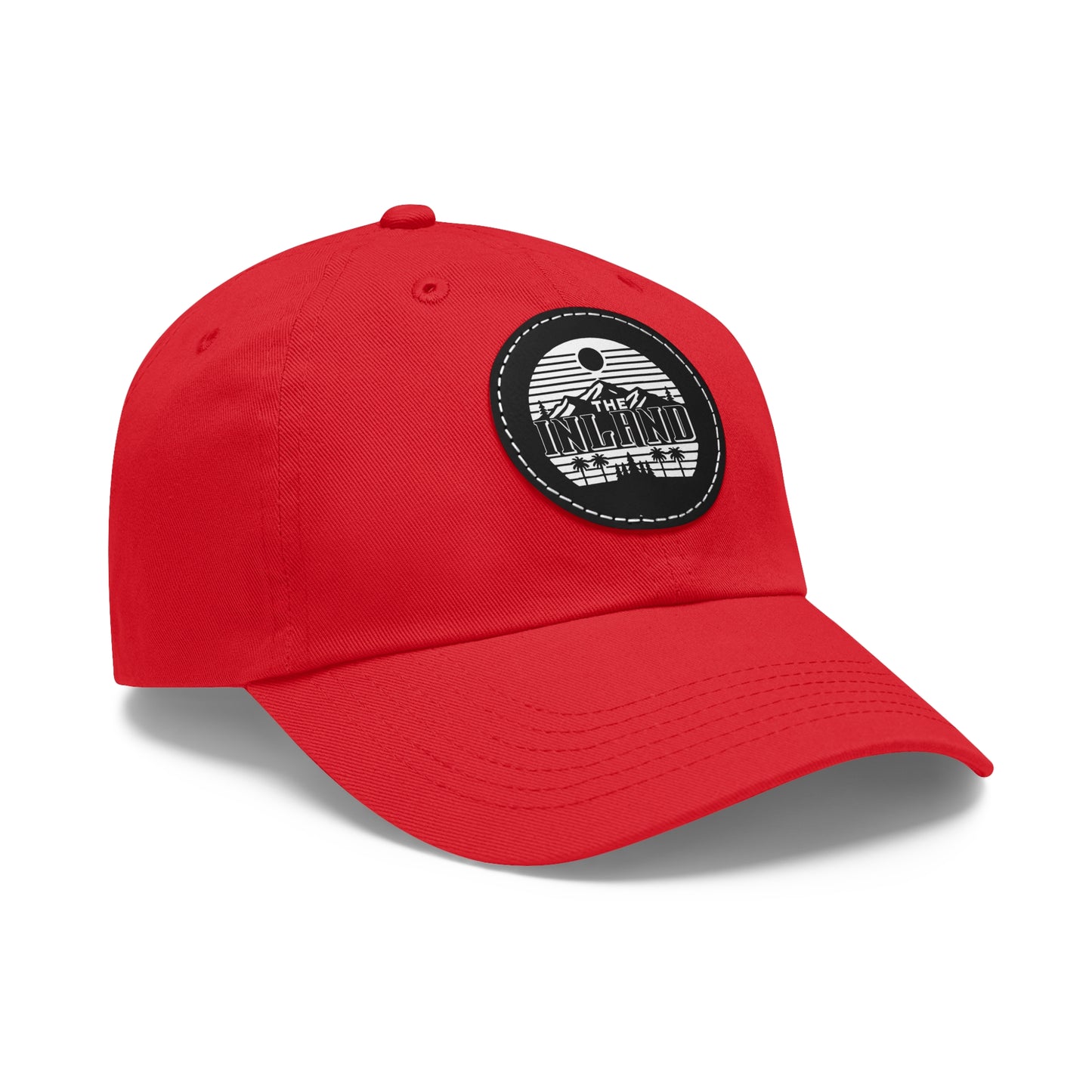 🔥 THE INLAND™ Leather Patch Dad Hat – For Real Ones Only 🔥