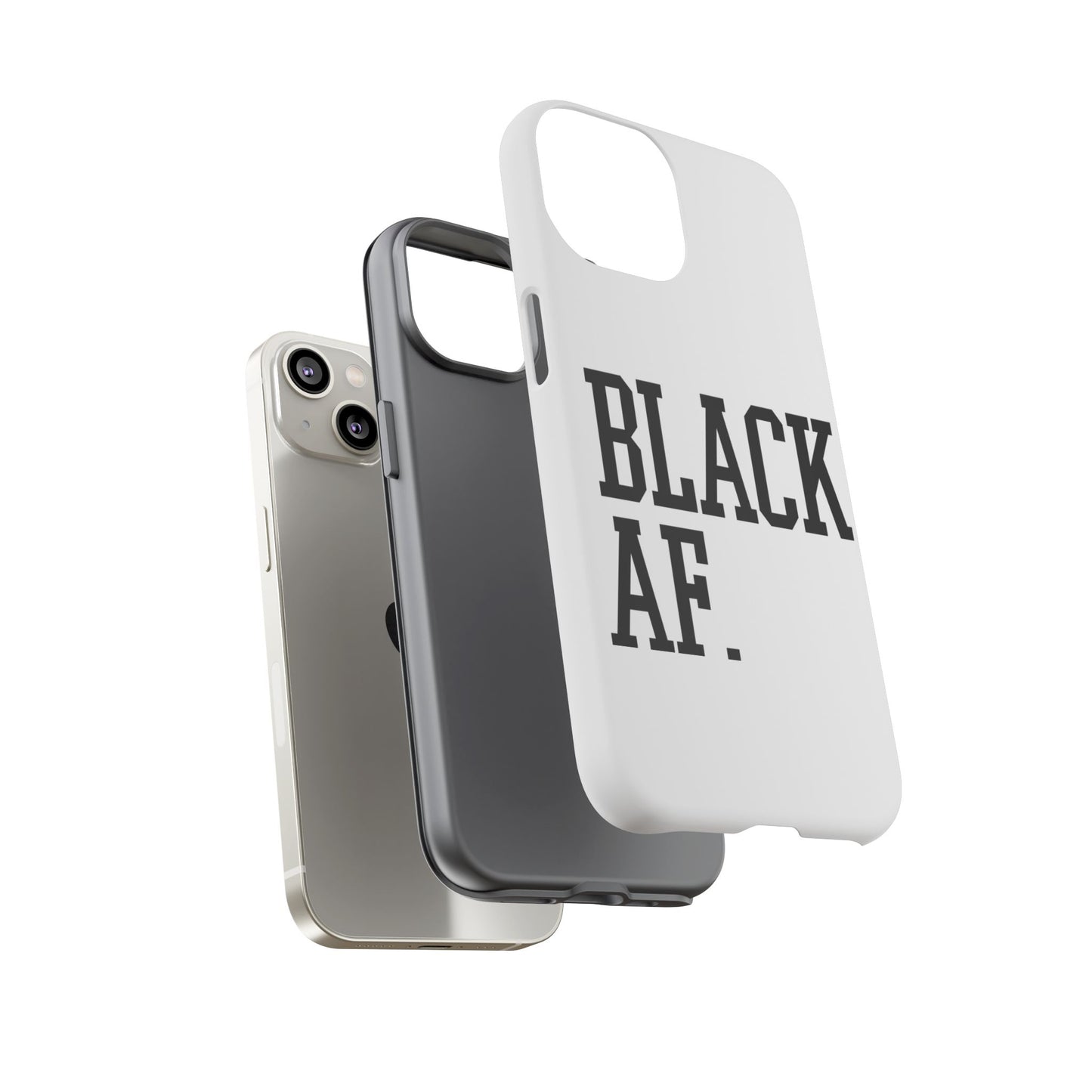 Black AF Phone Case | Bold Protective Case for iPhone & Android | Culture in Your Pocket