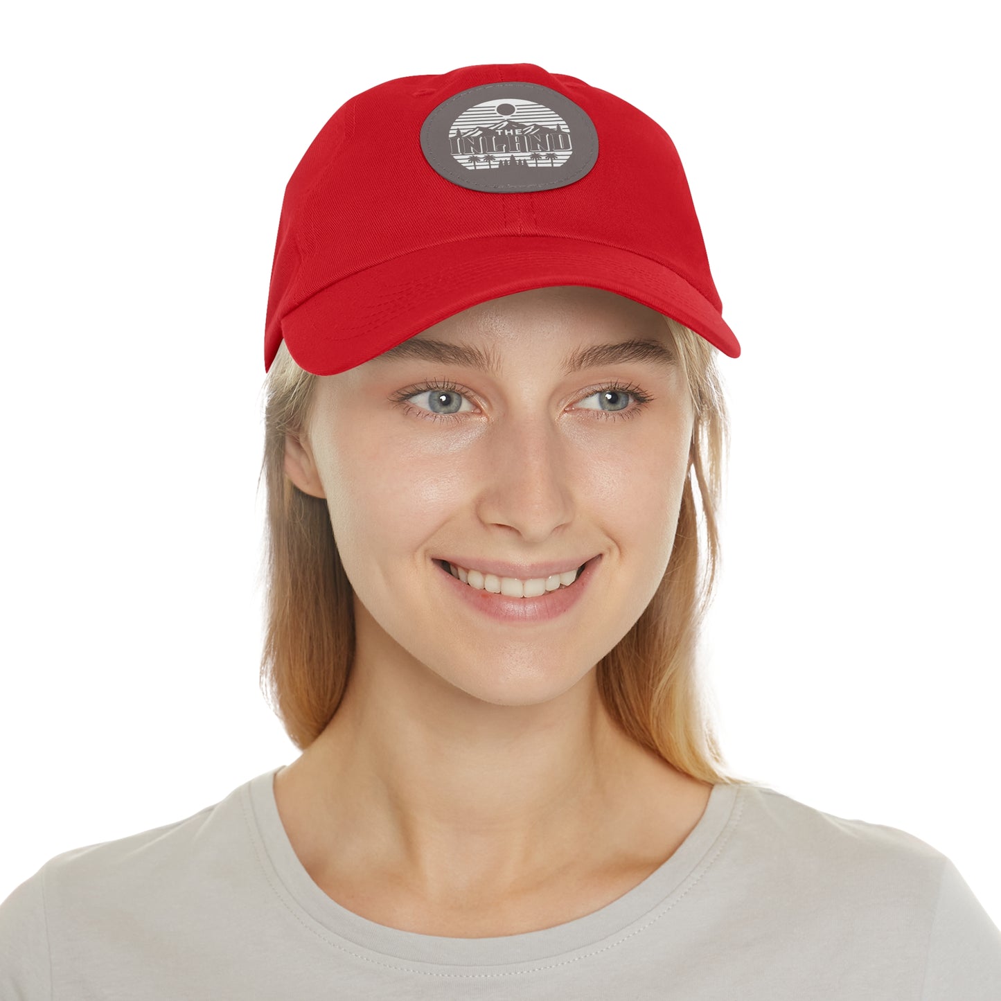 🔥 THE INLAND™ Leather Patch Dad Hat – For Real Ones Only 🔥