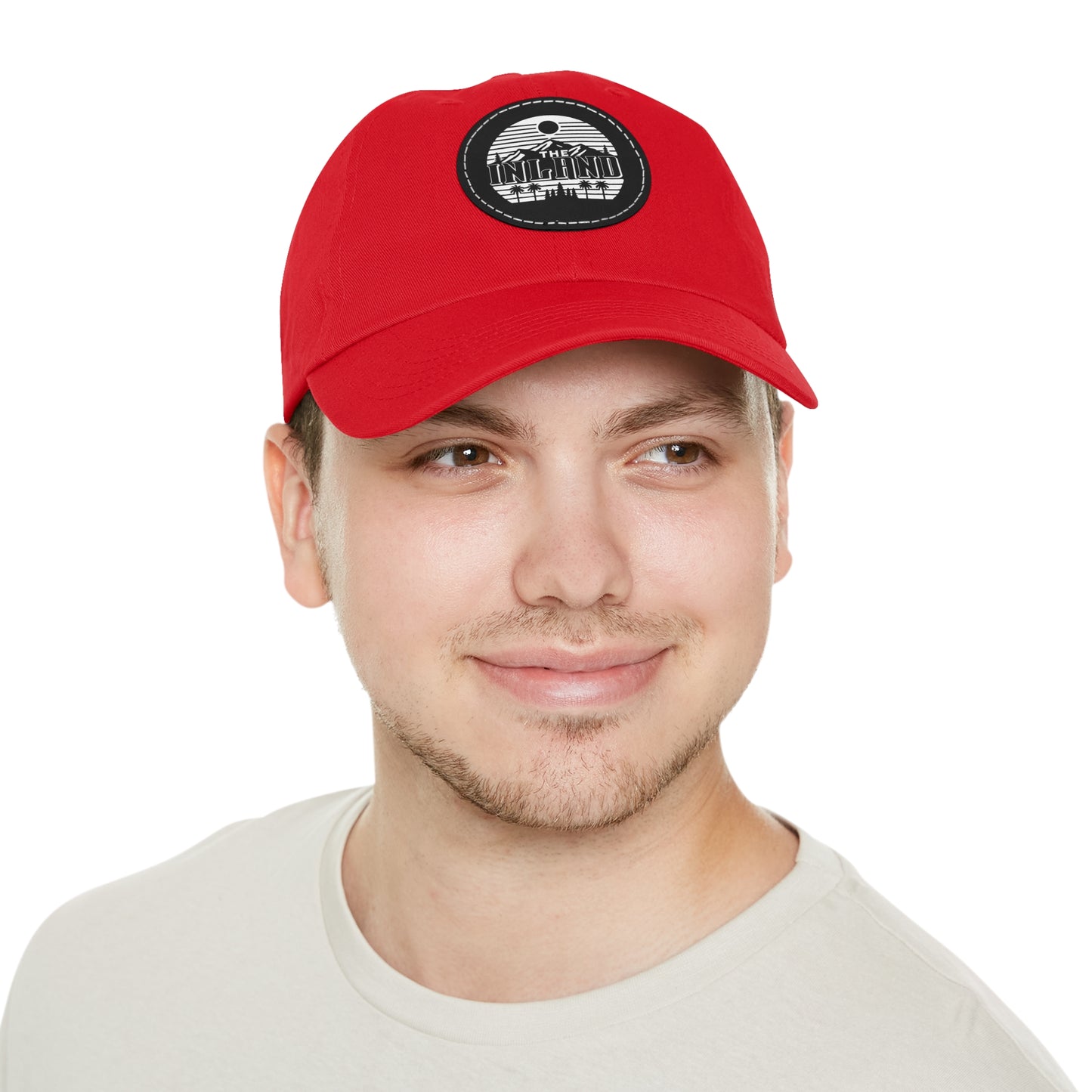 🔥 THE INLAND™ Leather Patch Dad Hat – For Real Ones Only 🔥