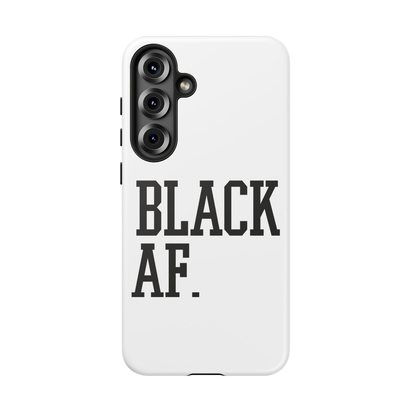 Black AF Phone Case | Bold Protective Case for iPhone & Android | Culture in Your Pocket