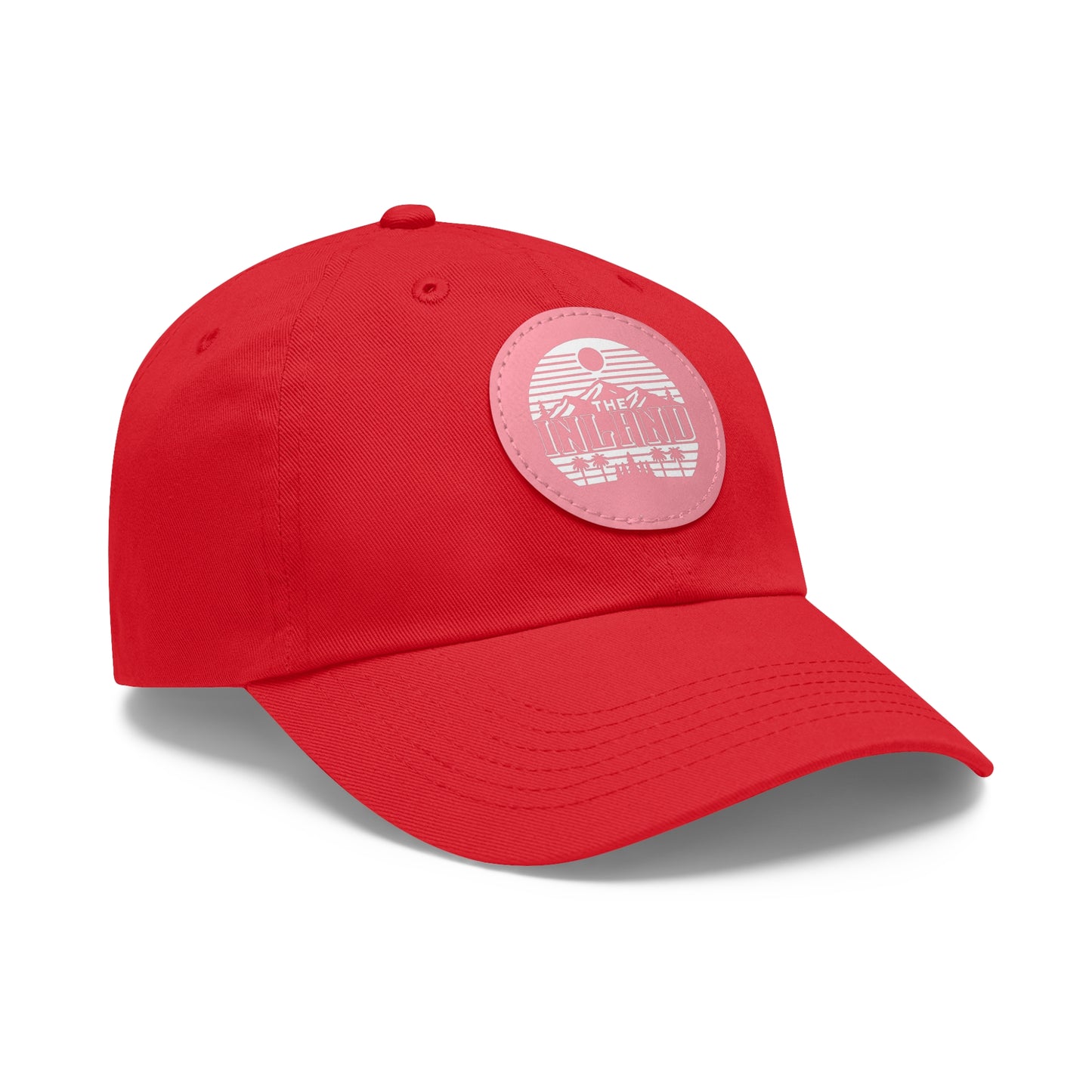 🔥 THE INLAND™ Leather Patch Dad Hat – For Real Ones Only 🔥