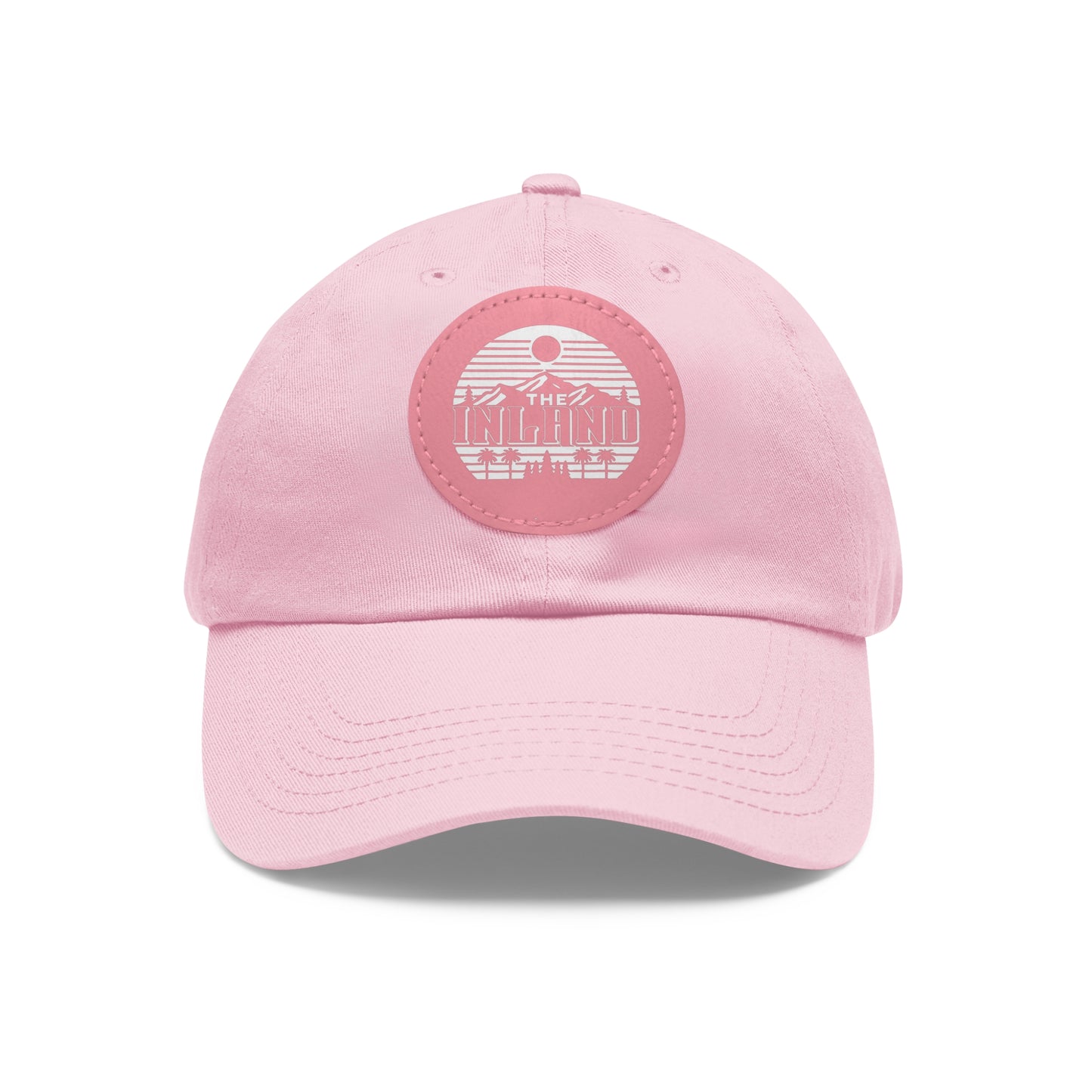 🔥 THE INLAND™ Leather Patch Dad Hat – For Real Ones Only 🔥