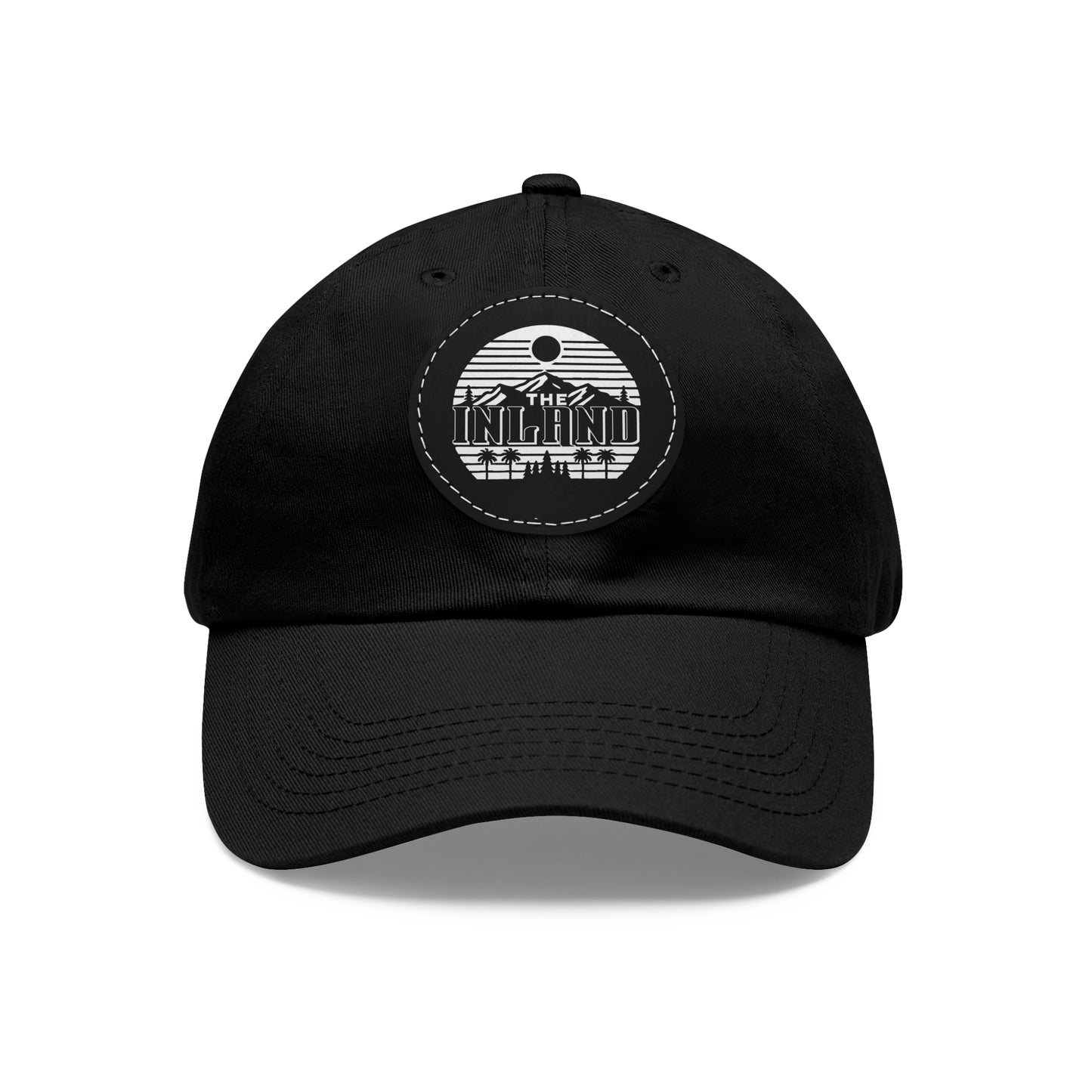 🔥 THE INLAND™ Leather Patch Dad Hat – For Real Ones Only 🔥