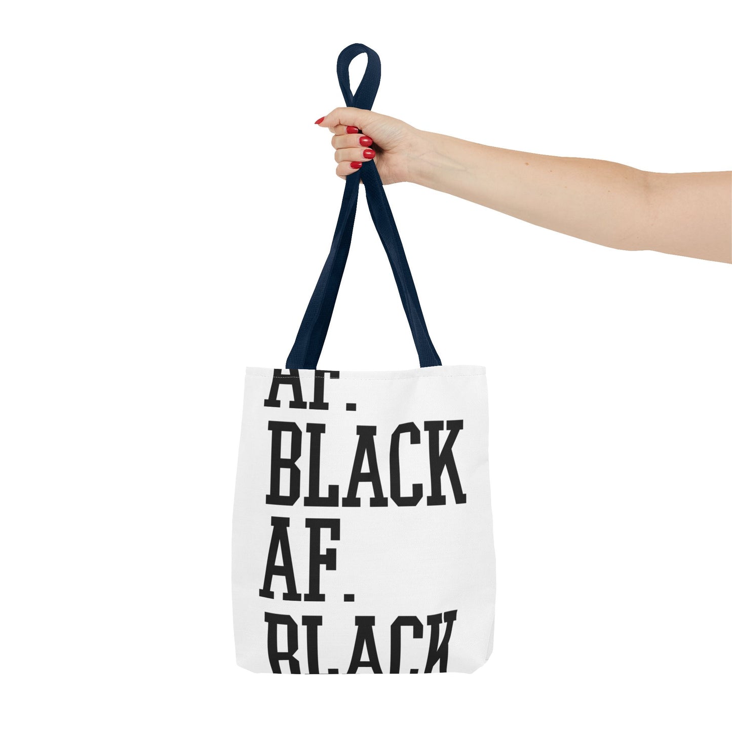 Trigger Warning: This Black Tote Ain’t for the Quiet Ones." | 13x13 Bold Statement Bag