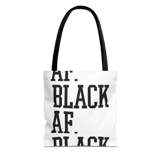 Trigger Warning: This Black Tote Ain’t for the Quiet Ones." | 13x13 Bold Statement Bag