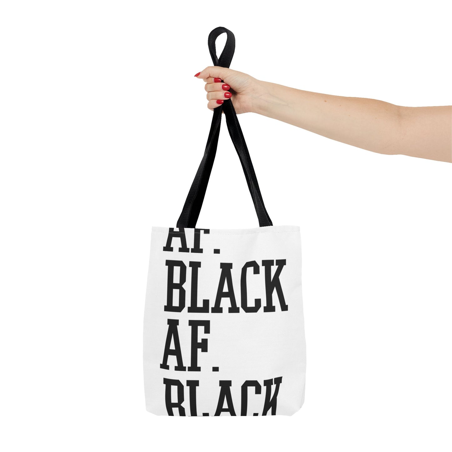 Trigger Warning: This Black Tote Ain’t for the Quiet Ones." | 13x13 Bold Statement Bag