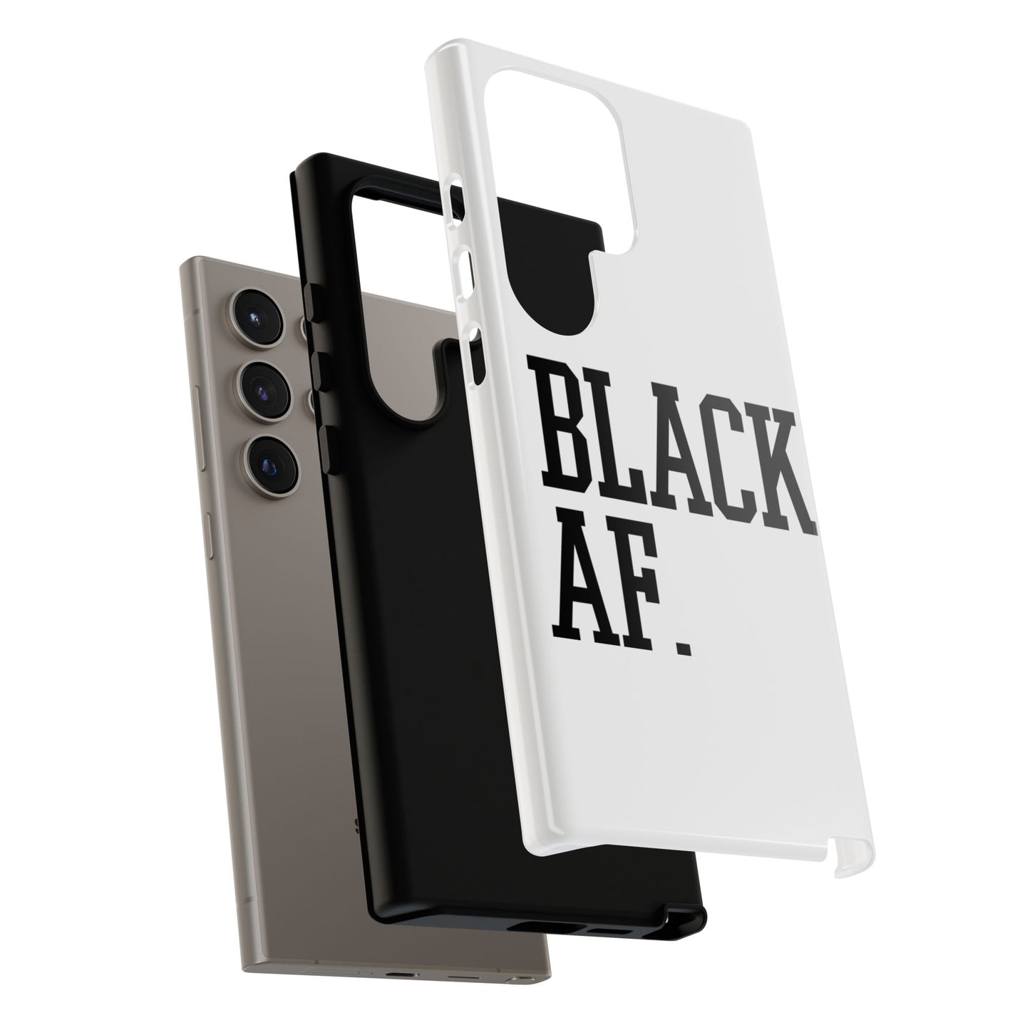 Black AF Phone Case | Bold Protective Case for iPhone & Android | Culture in Your Pocket