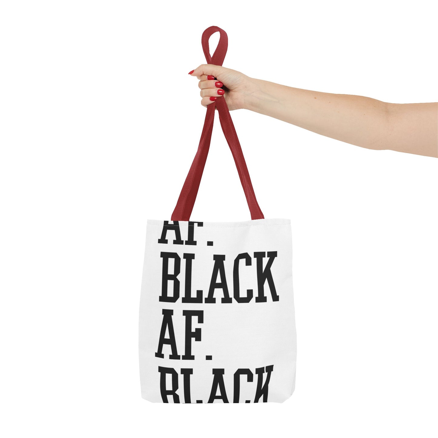 Trigger Warning: This Black Tote Ain’t for the Quiet Ones." | 13x13 Bold Statement Bag