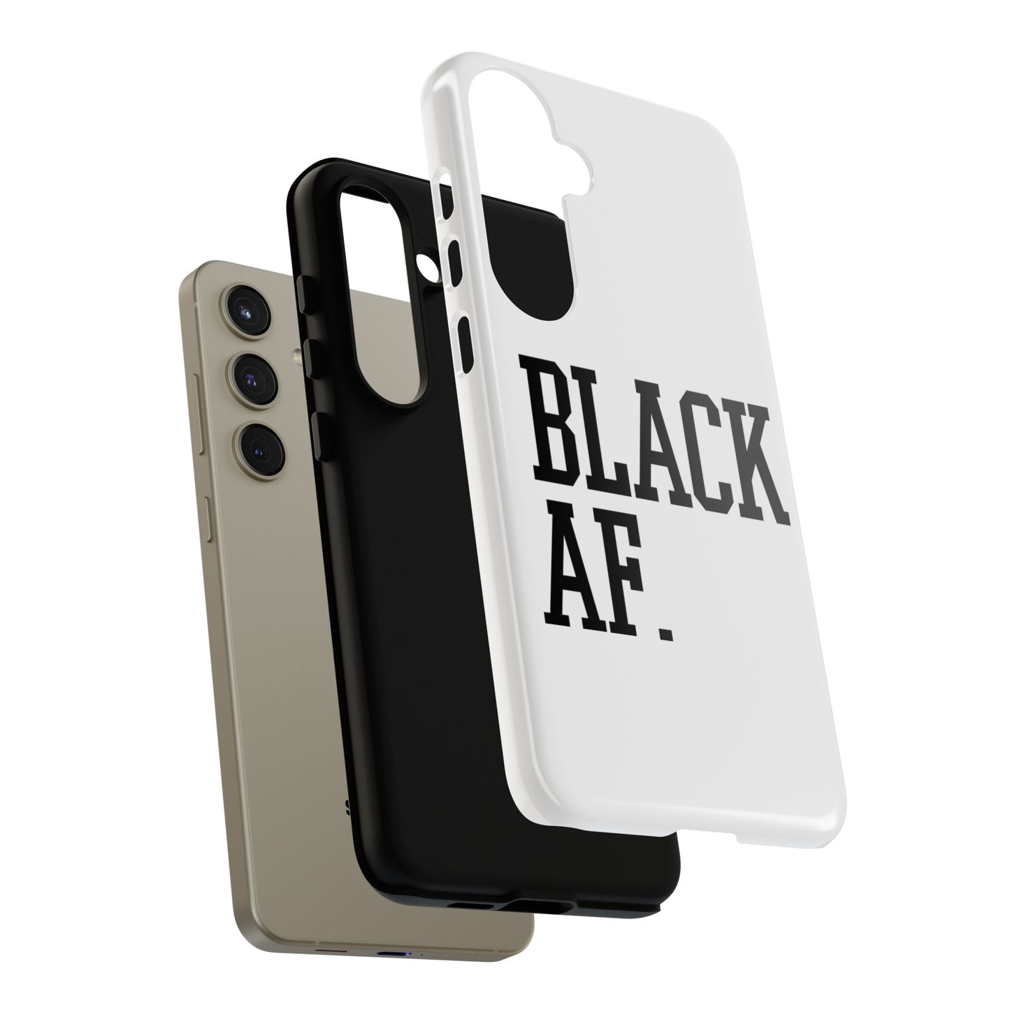 Black AF Phone Case | Bold Protective Case for iPhone & Android | Culture in Your Pocket