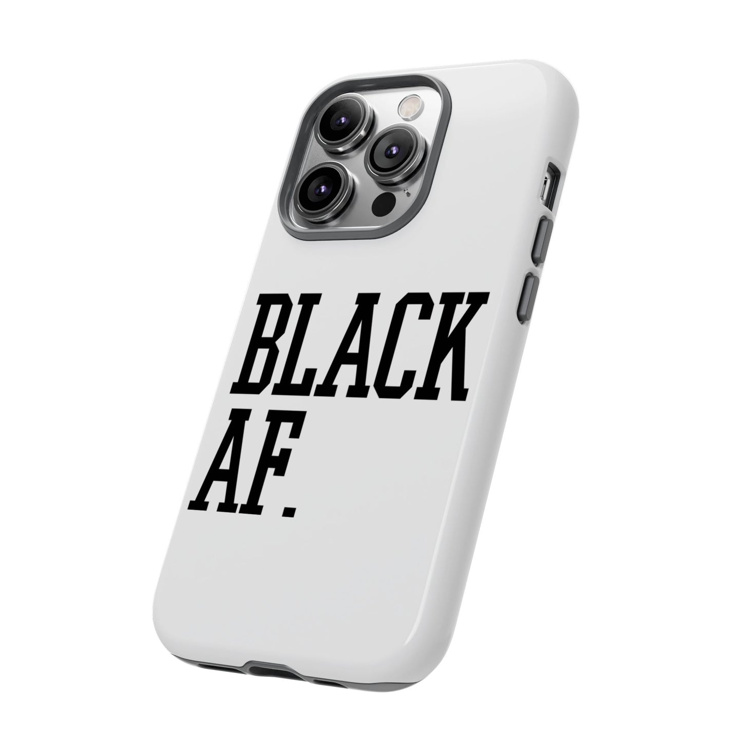 Black AF Phone Case | Bold Protective Case for iPhone & Android | Culture in Your Pocket