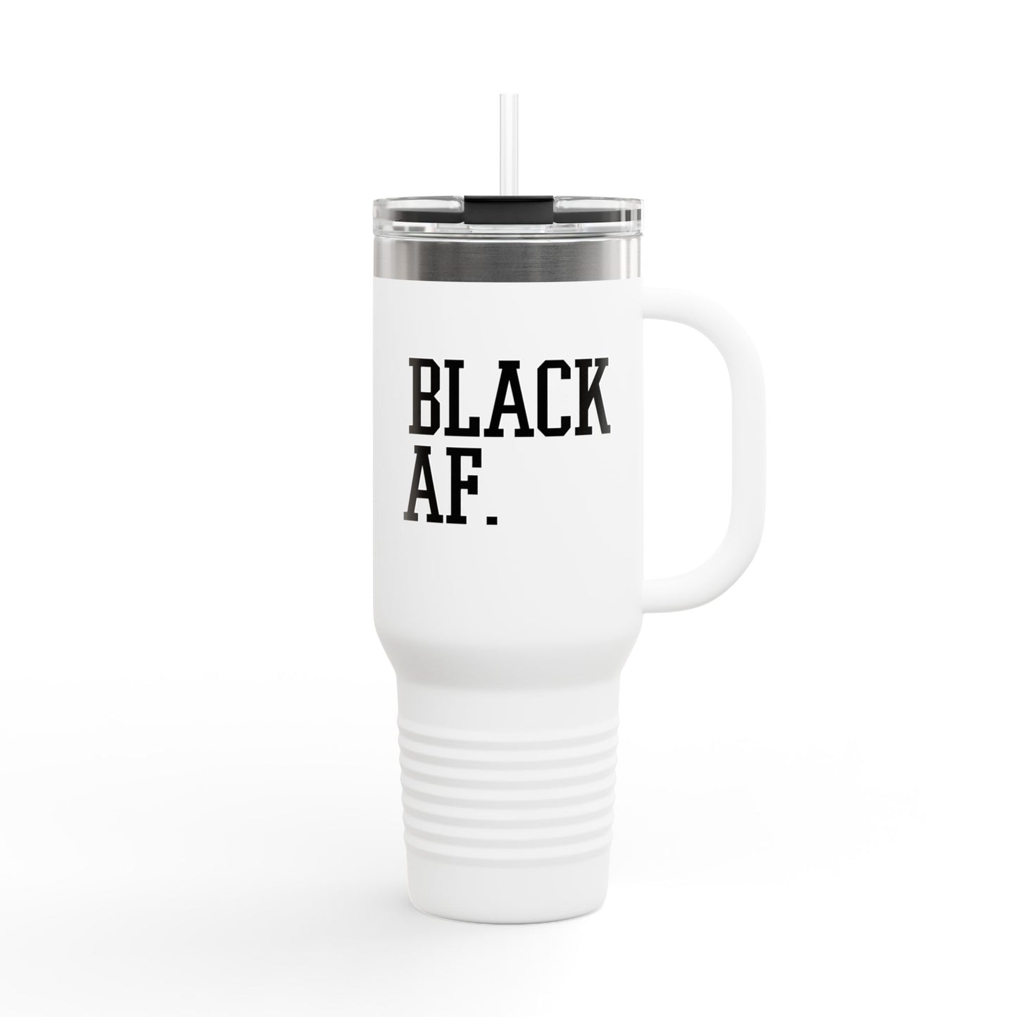 Travel Mug Black Af Insulated 40oz