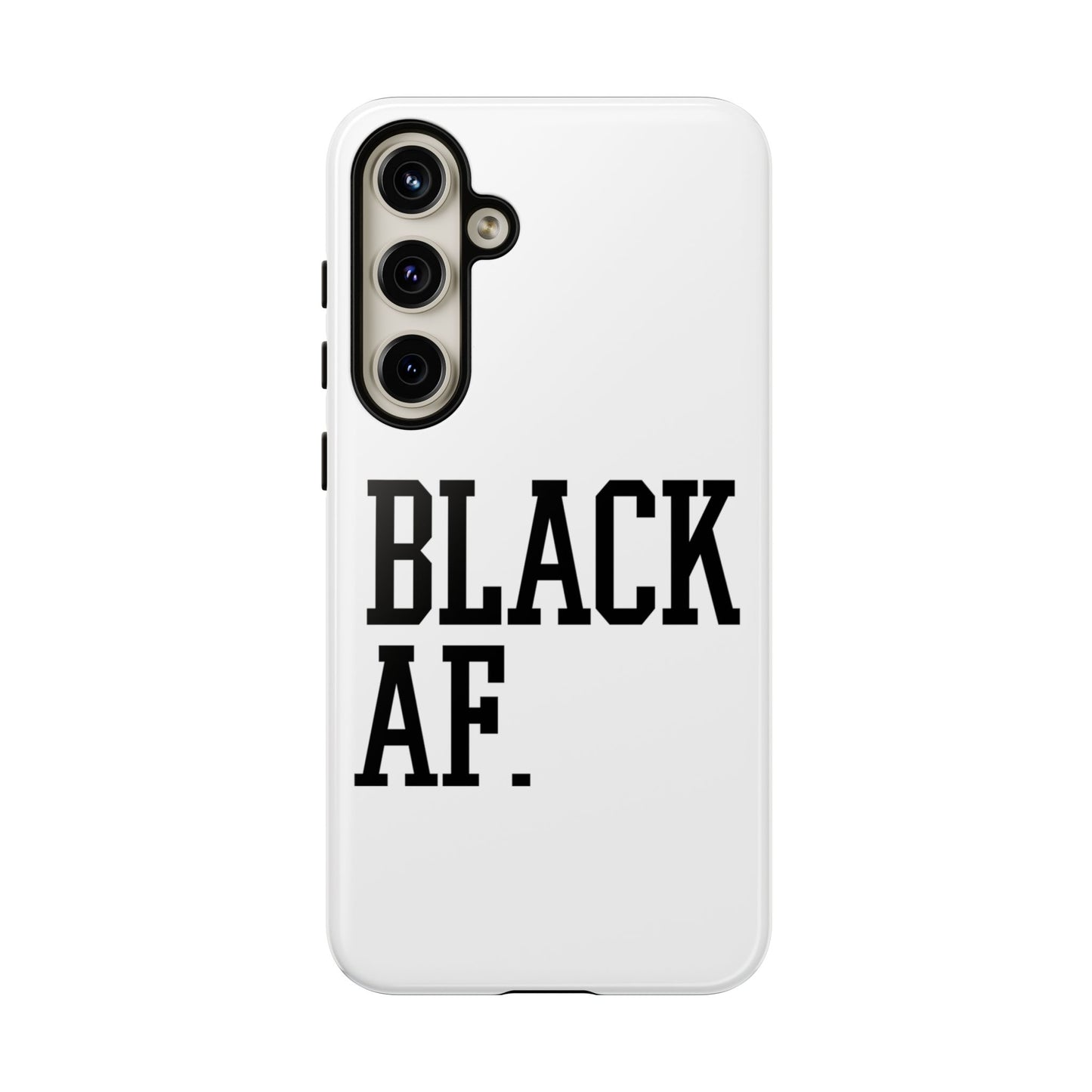 Black AF Phone Case | Bold Protective Case for iPhone & Android | Culture in Your Pocket