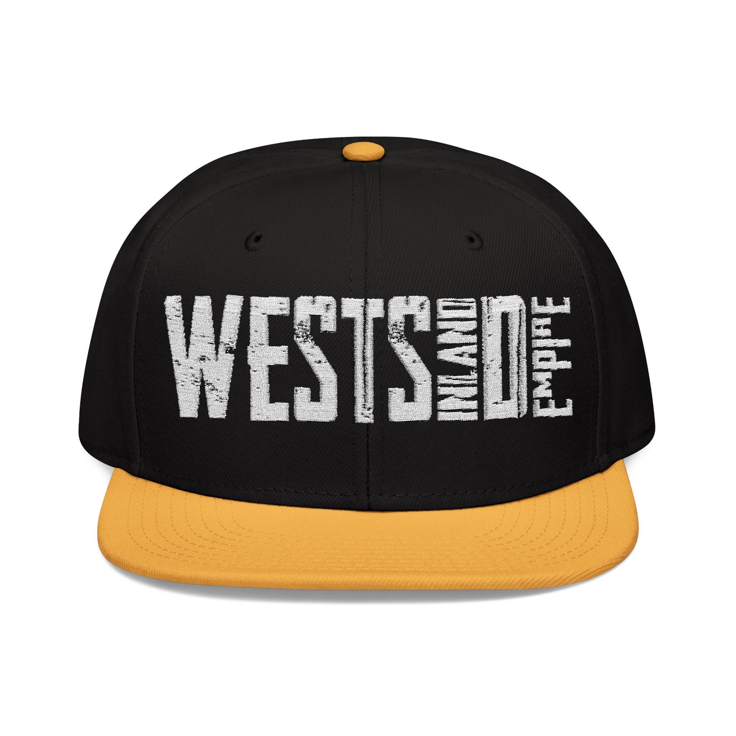 🧢 Westside Inland Empire Embroidered Snapback Hat – 909 Pride on Lock