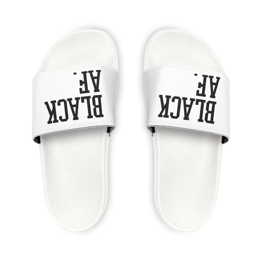 BLACK AF Removable-Strap Men’s Sandals | Bold Comfort Meets Unapologetic Culture