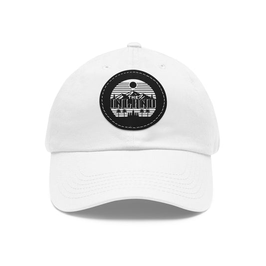 🔥 THE INLAND™ Leather Patch Dad Hat – For Real Ones Only 🔥