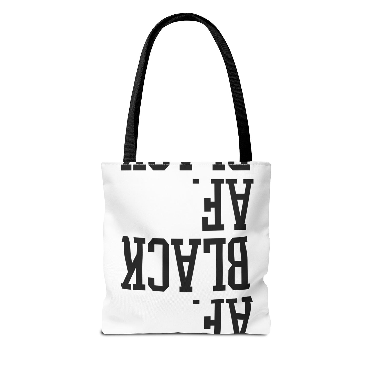 Trigger Warning: This Black Tote Ain’t for the Quiet Ones." | 13x13 Bold Statement Bag