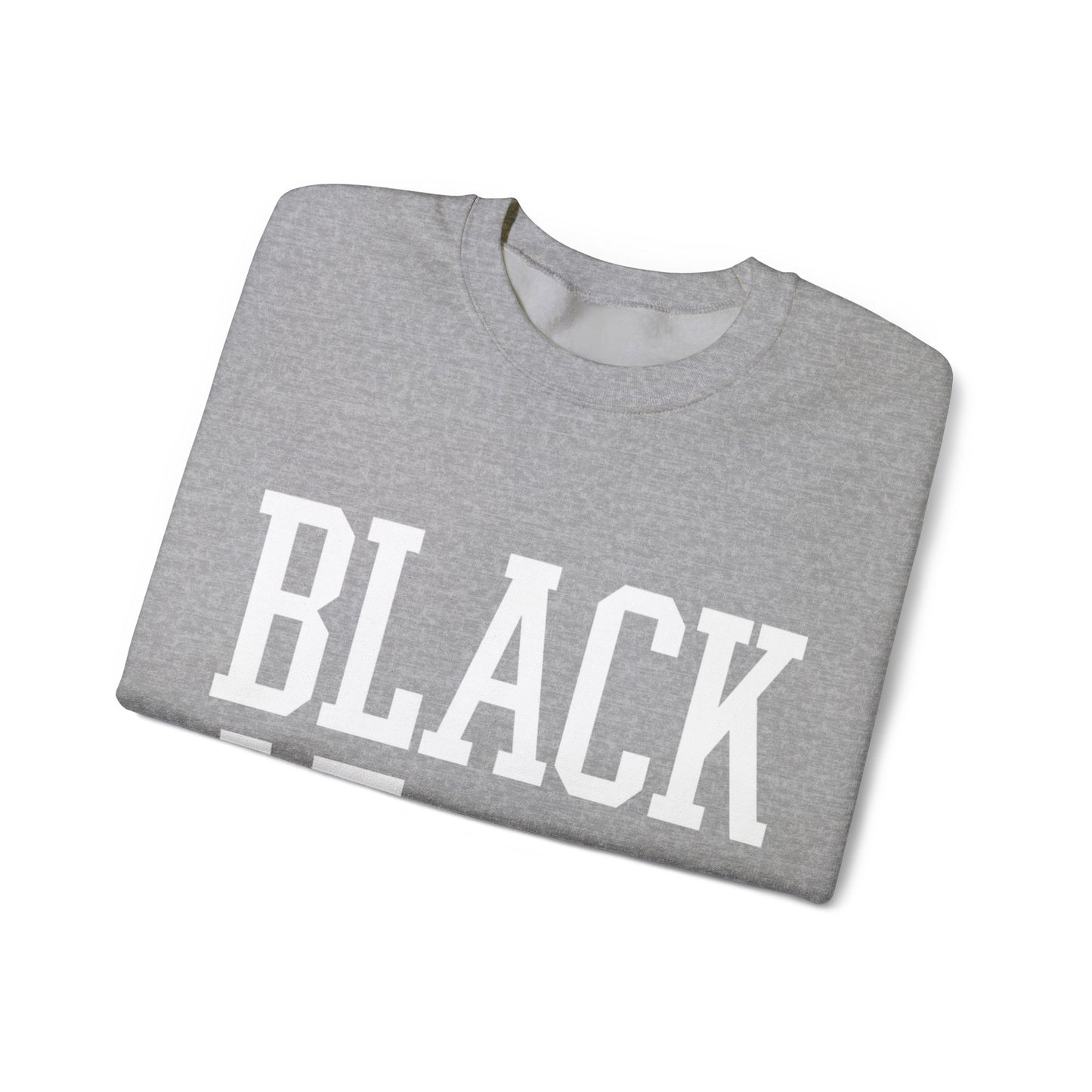 🔥 Black AF Crewneck Sweatshirt | Black Pride Sweatshirt | Bold & Unapologetic Streetwear