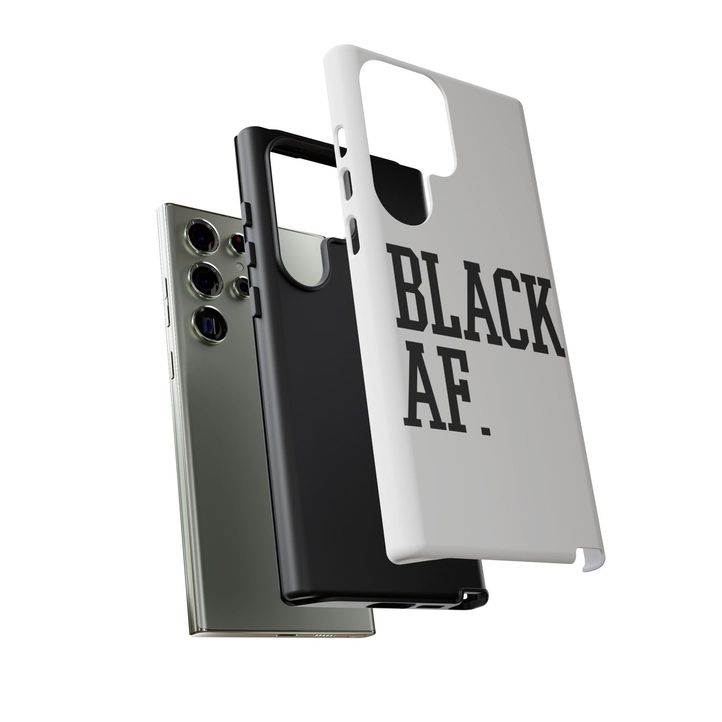 Black AF Phone Case | Bold Protective Case for iPhone & Android | Culture in Your Pocket