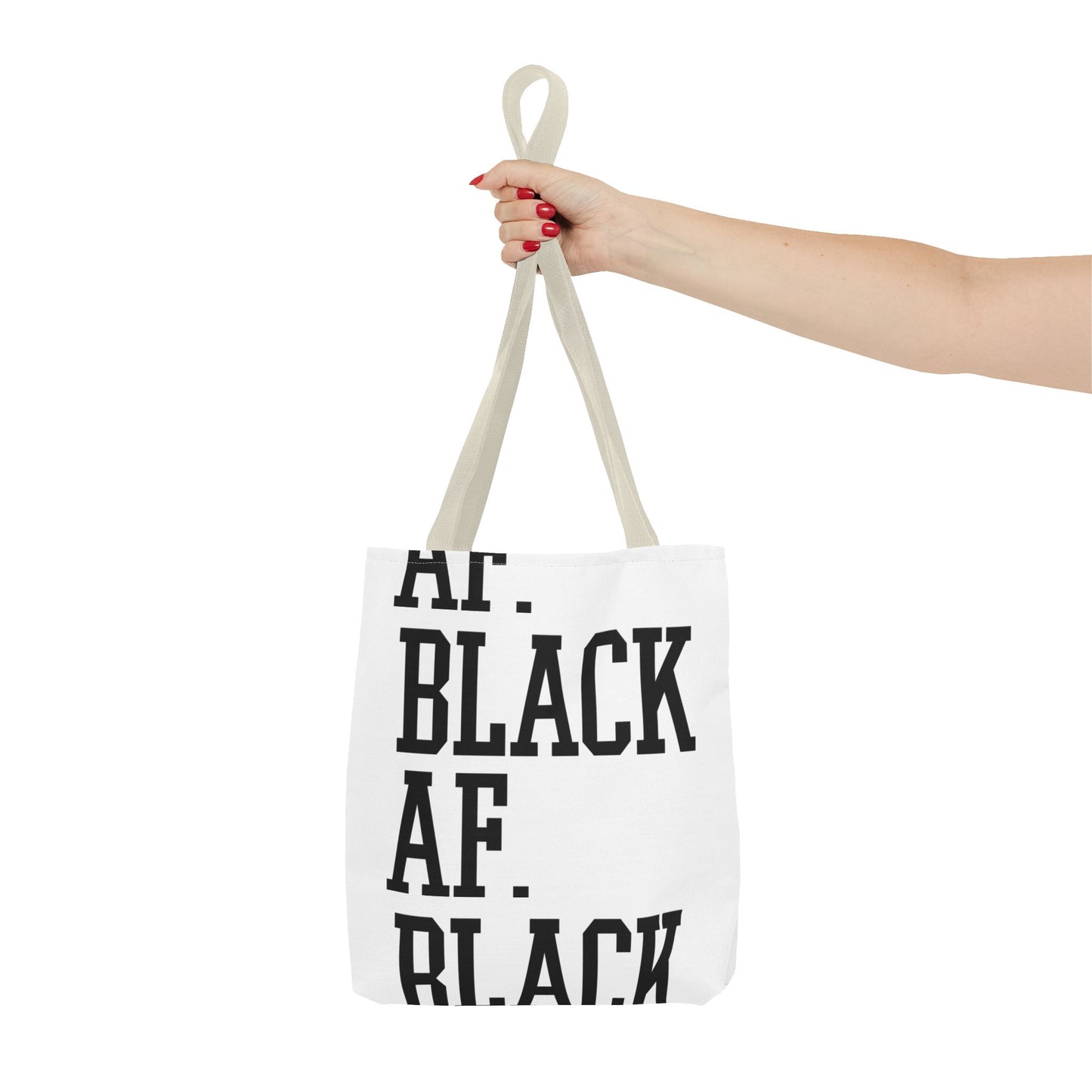 Trigger Warning: This Black Tote Ain’t for the Quiet Ones." | 13x13 Bold Statement Bag