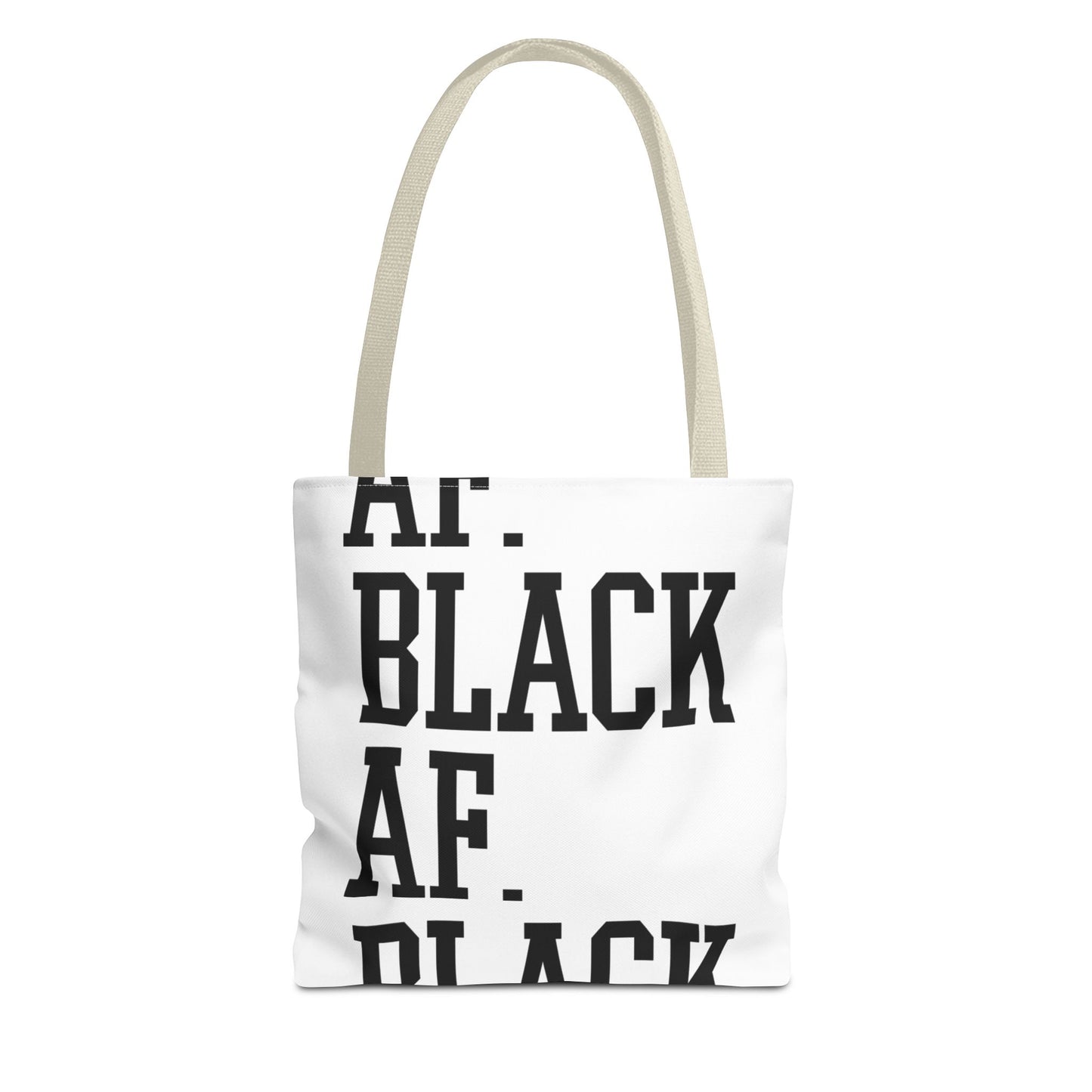 Trigger Warning: This Black Tote Ain’t for the Quiet Ones." | 13x13 Bold Statement Bag