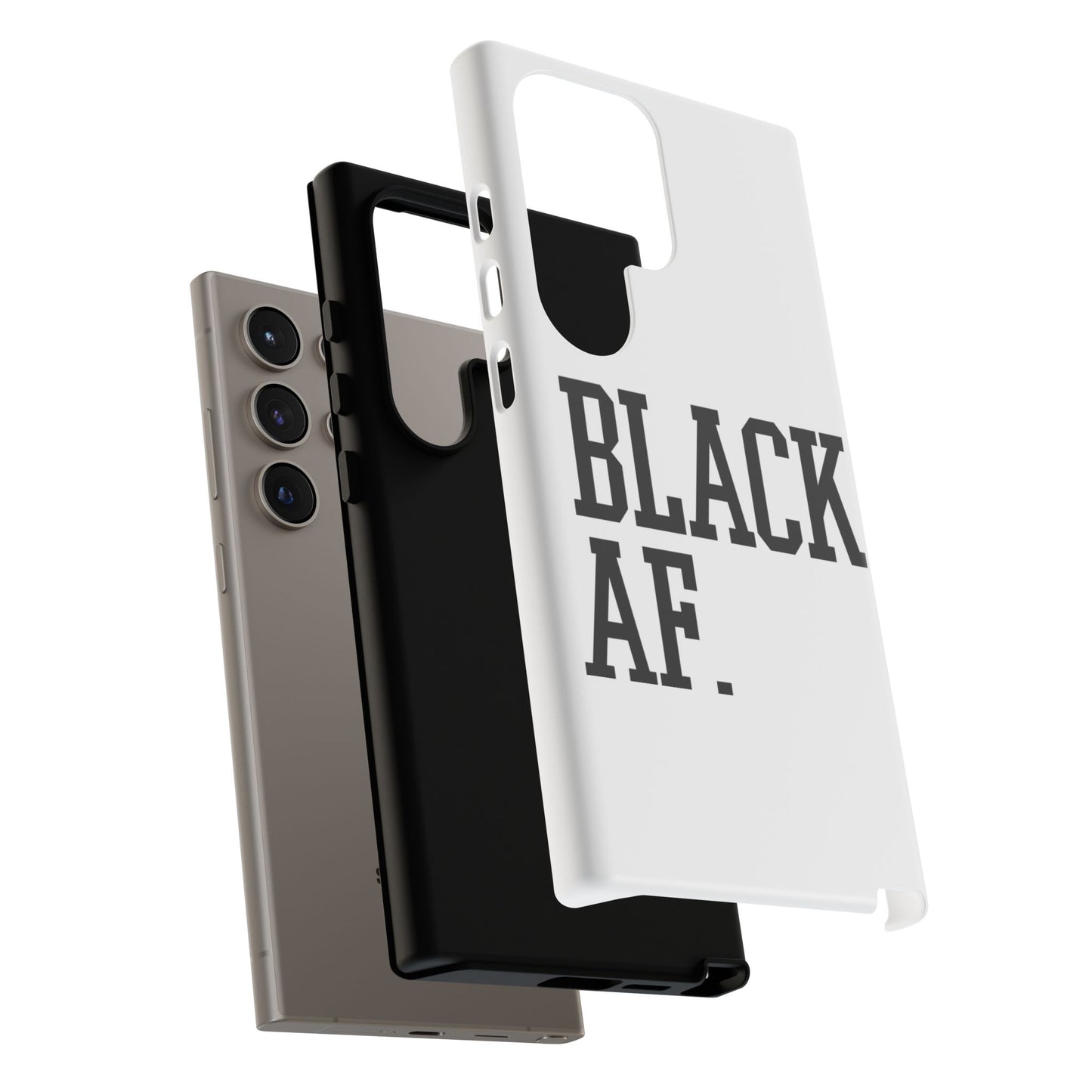 Black AF Phone Case | Bold Protective Case for iPhone & Android | Culture in Your Pocket