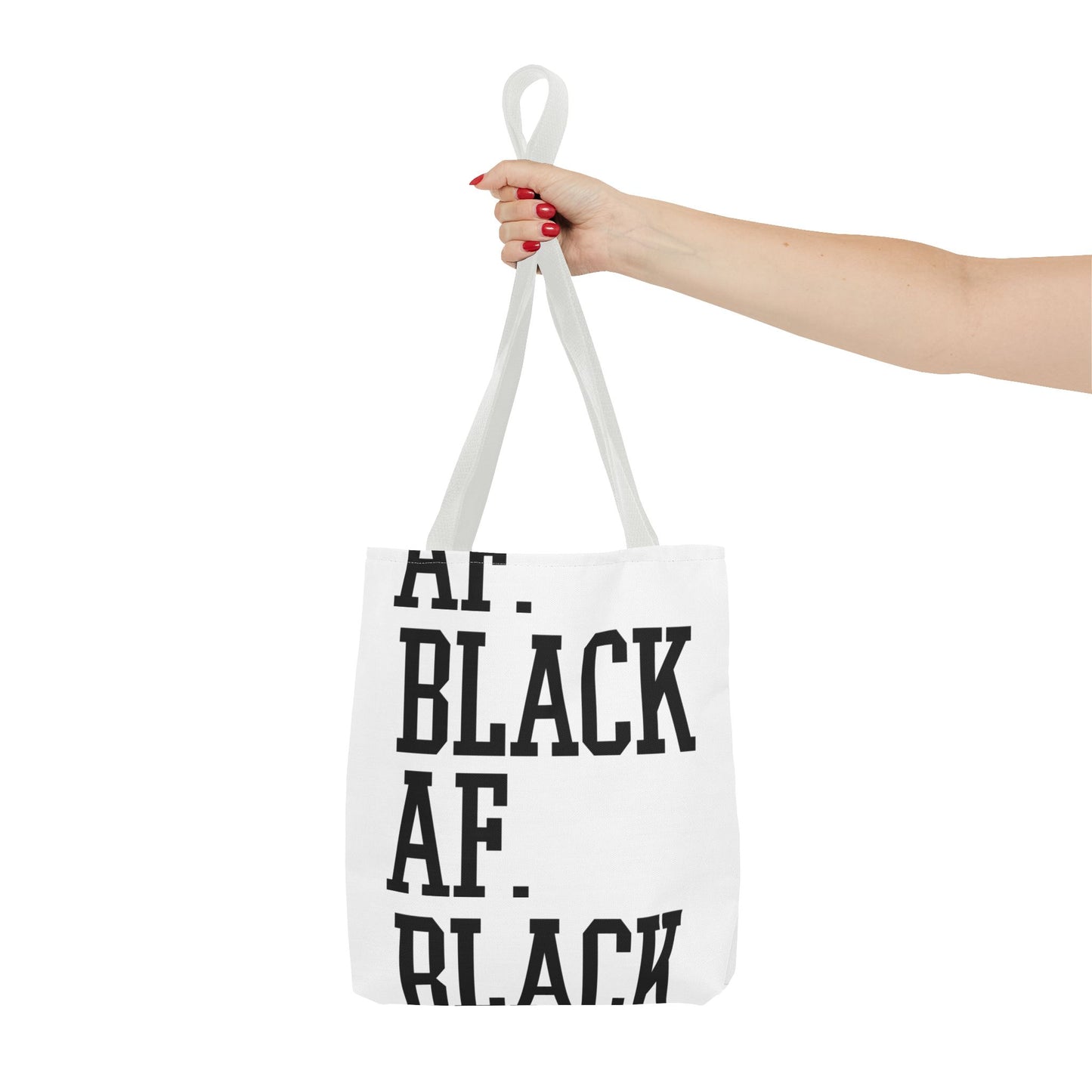 Trigger Warning: This Black Tote Ain’t for the Quiet Ones." | 13x13 Bold Statement Bag