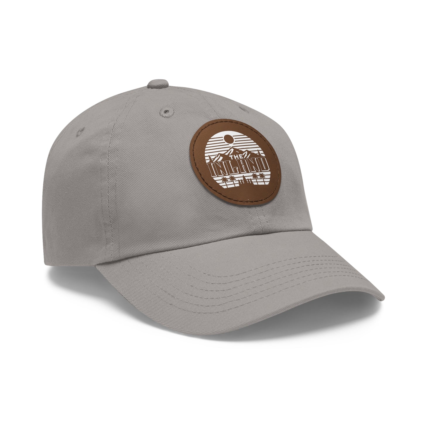 🔥 THE INLAND™ Leather Patch Dad Hat – For Real Ones Only 🔥