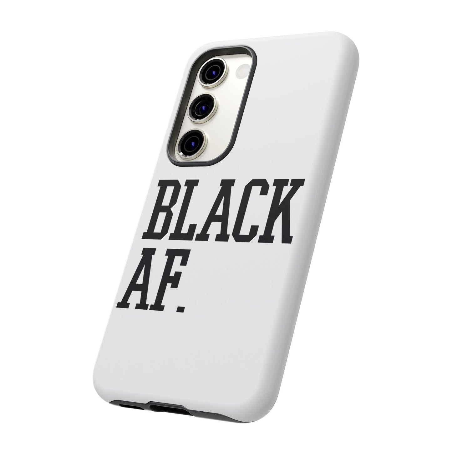 Black AF Phone Case | Bold Protective Case for iPhone & Android | Culture in Your Pocket